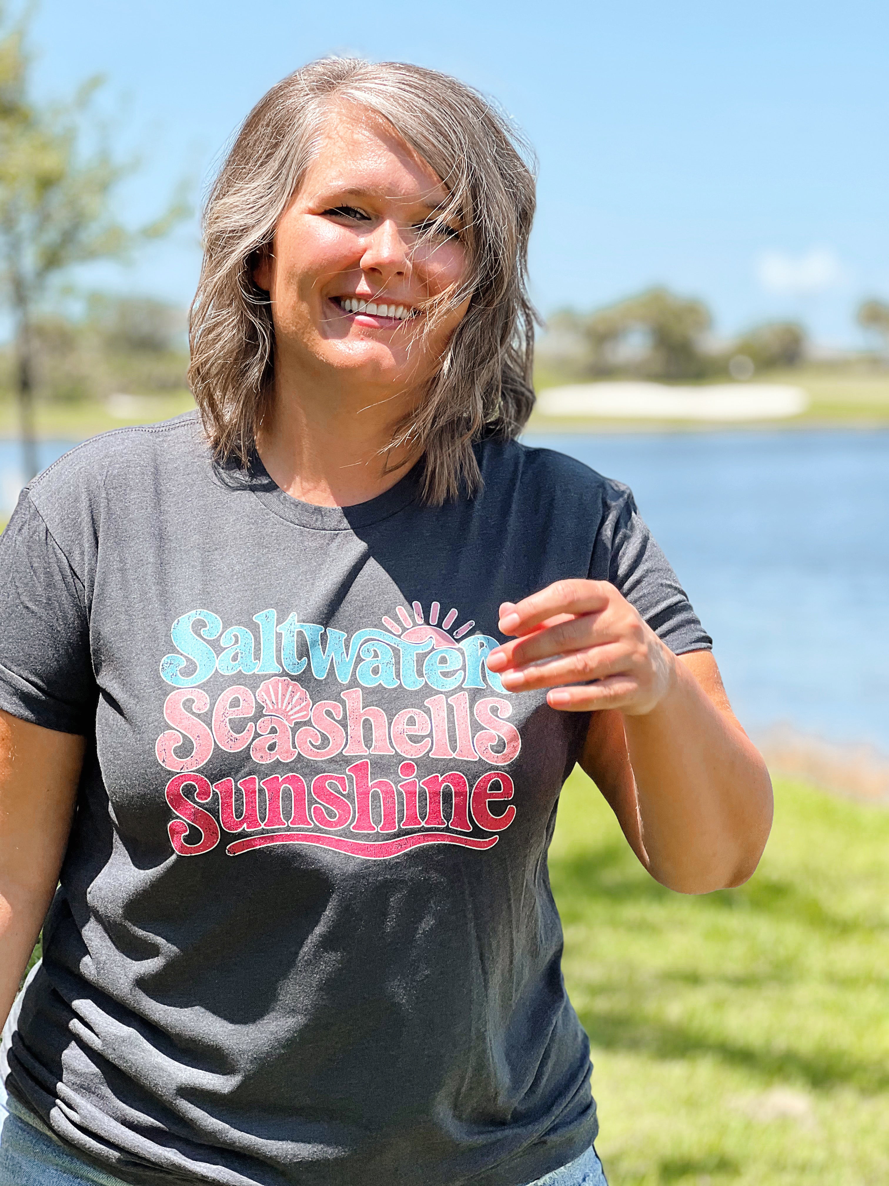 *Preorder* Saltwater, Seashells, Sunshine Graphic Tee