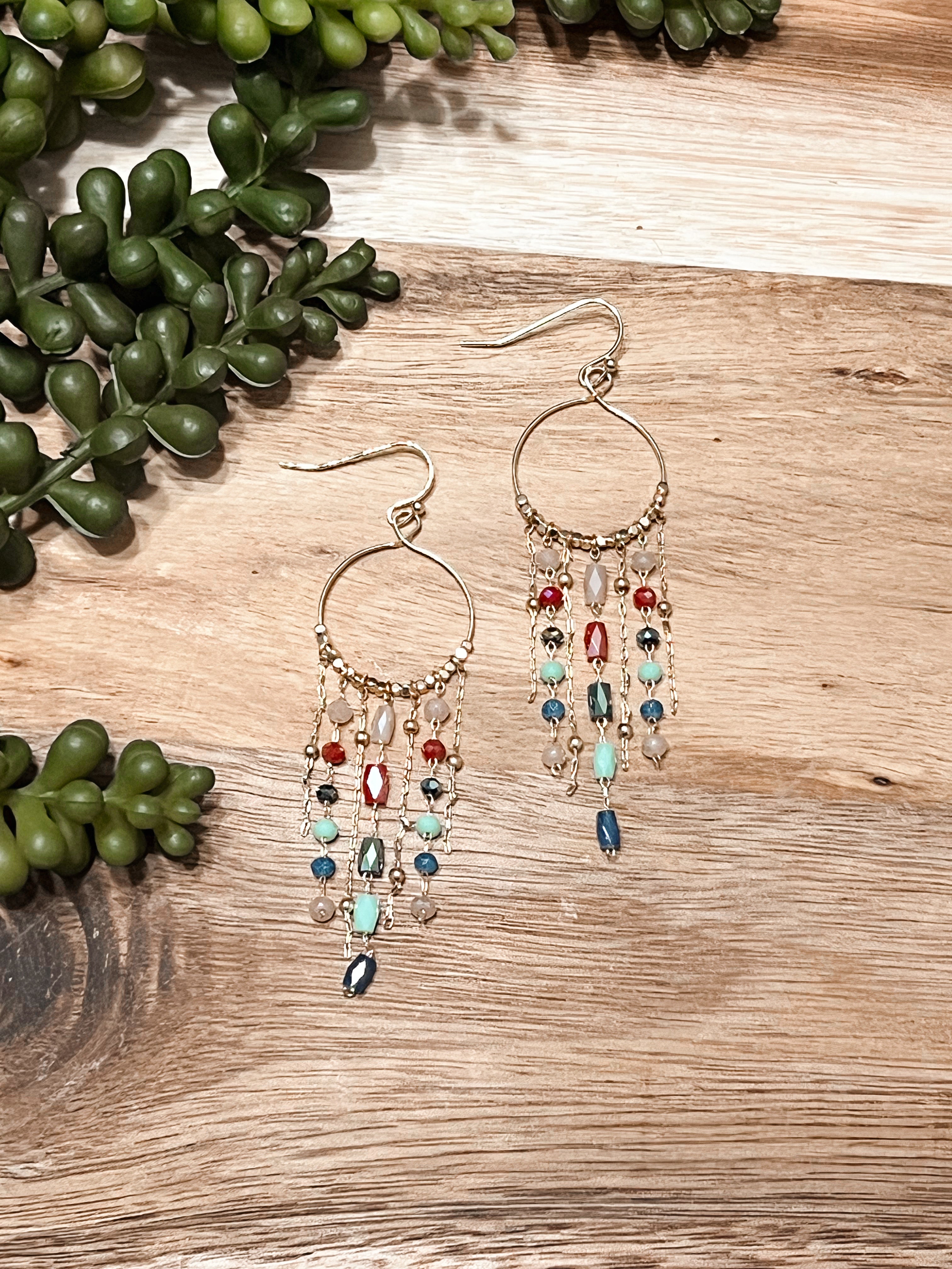 Showgirl Shimmer Earrings