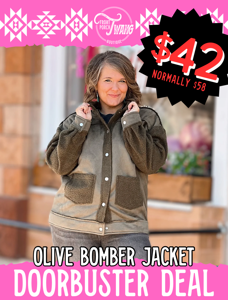 Olive Bomber Jacket