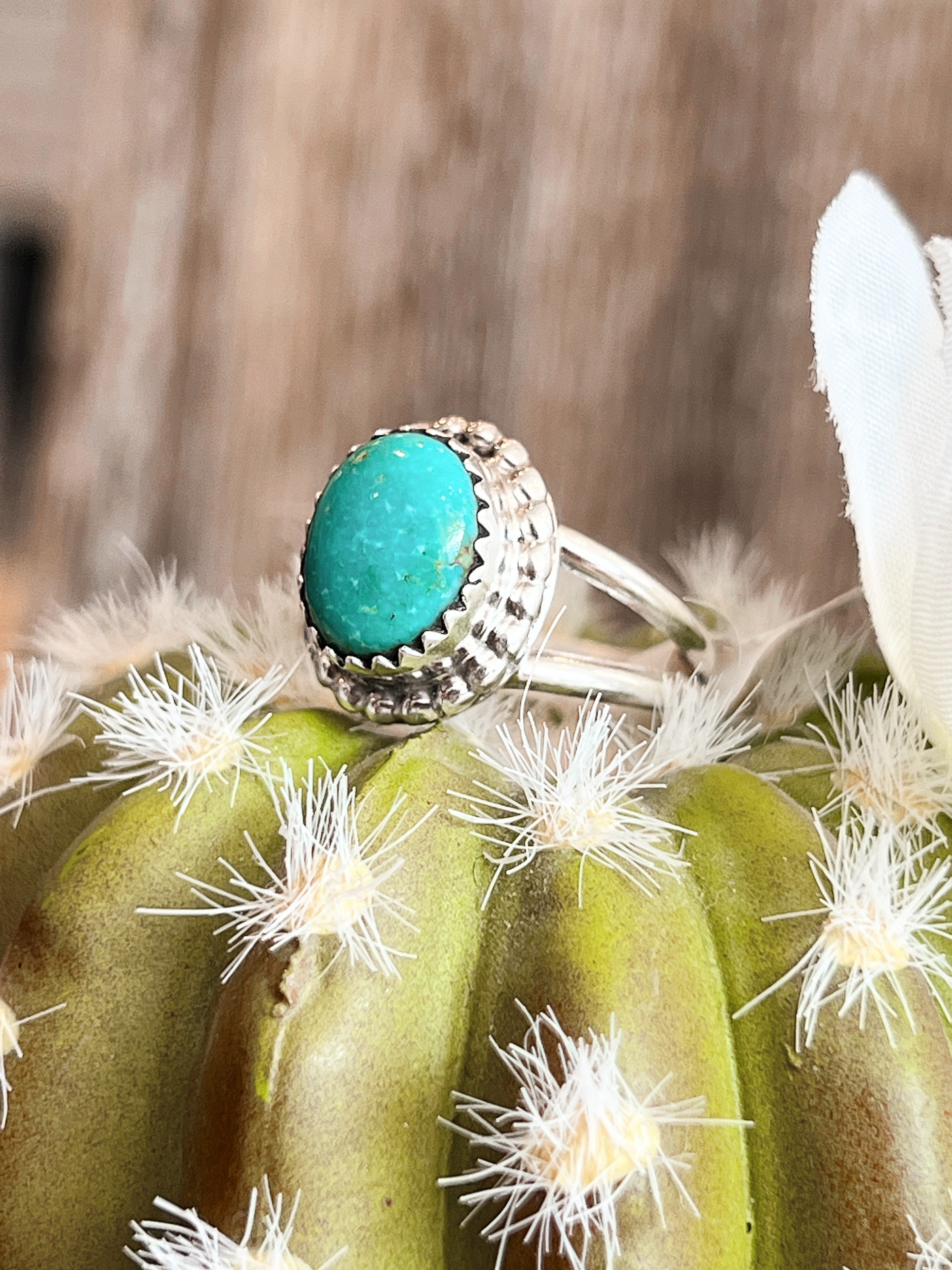 Bit Of Beauty Turquoise Sterling Silver Ring