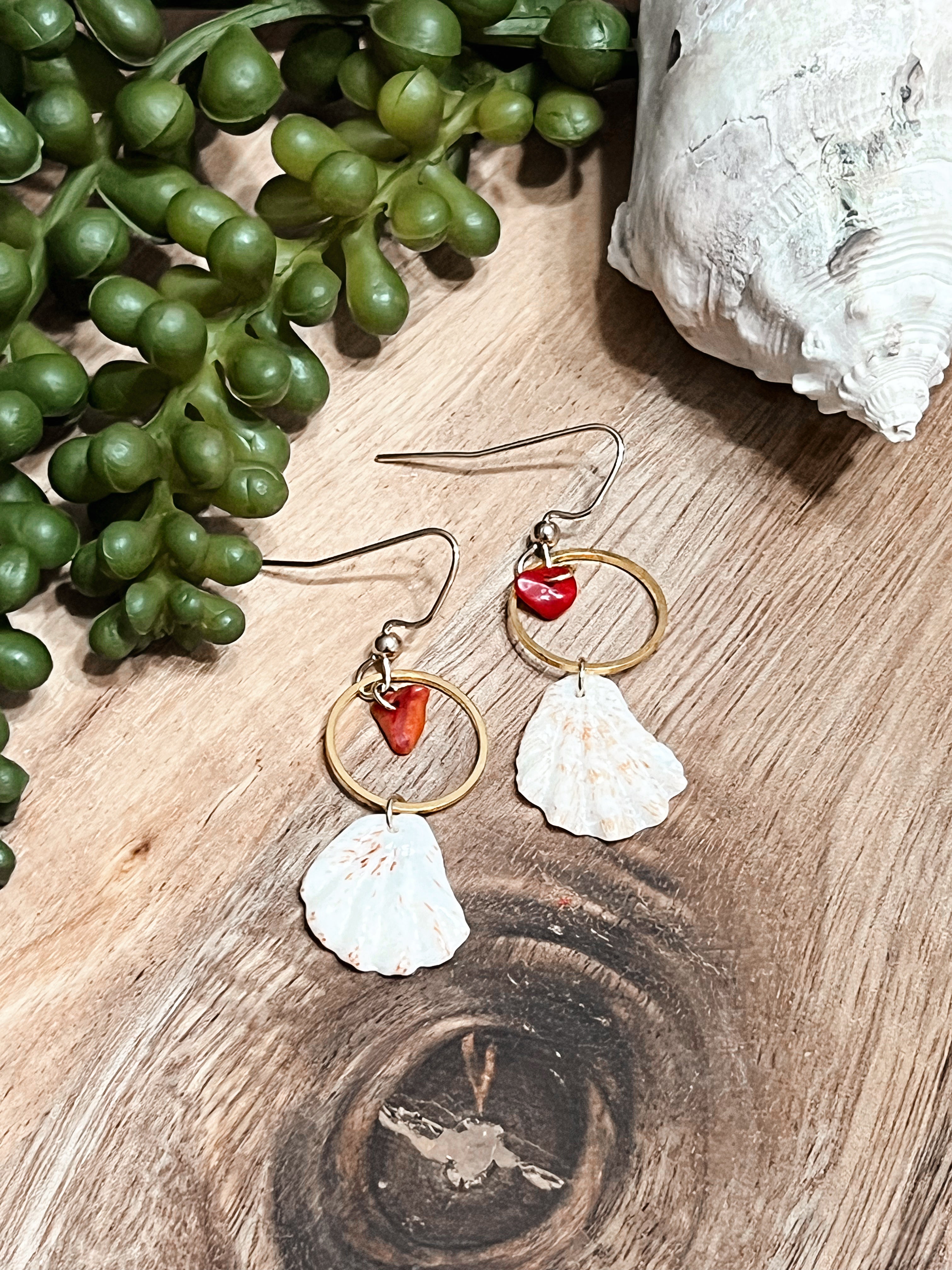 Golden Kitten Paw Earrings