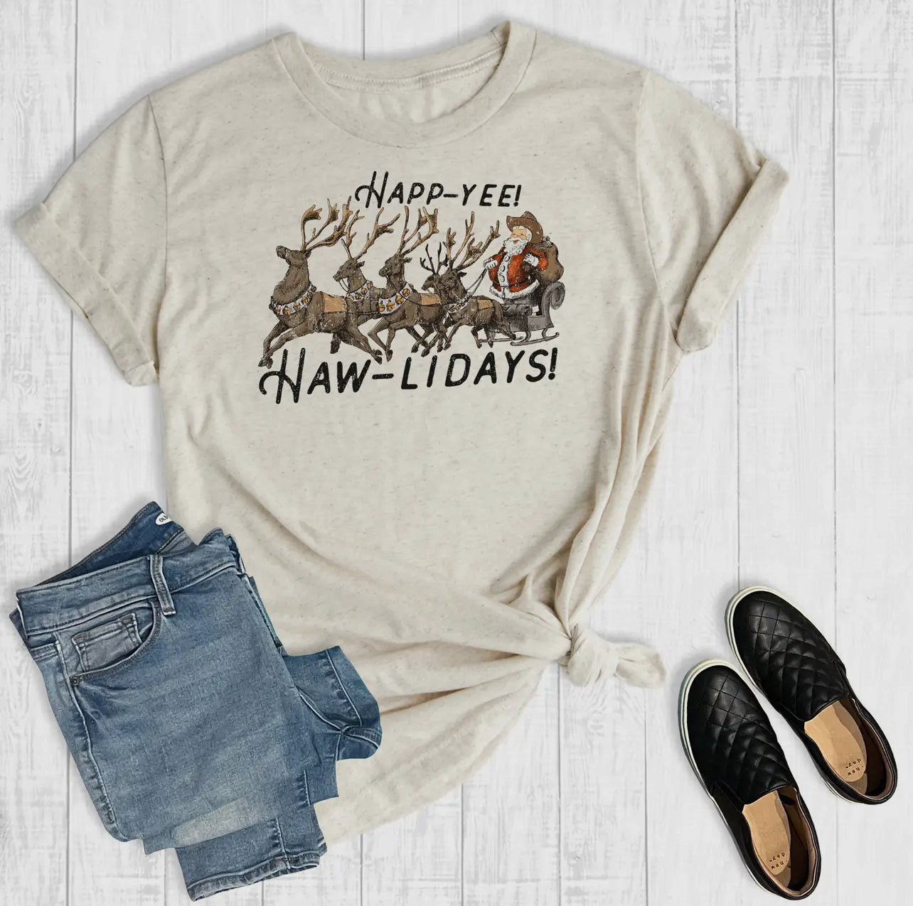 *Preorder* Happ-Yee Haw-Lidays Graphic Tee