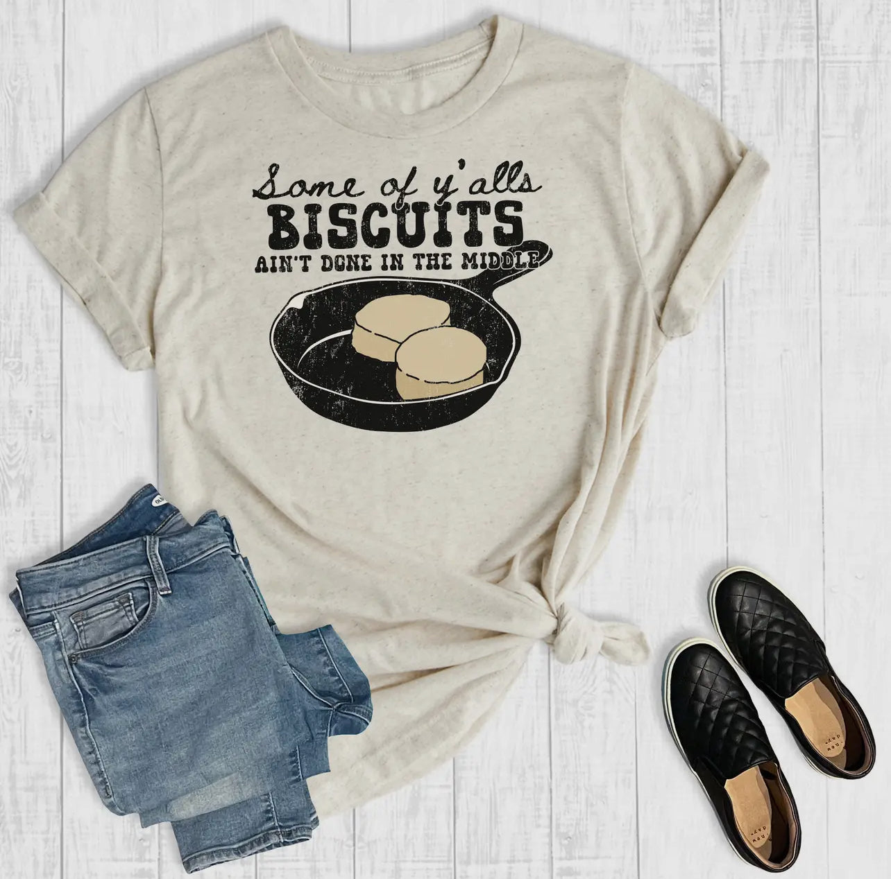 Preorder* Biscuits Ain’t Done Graphic Tee