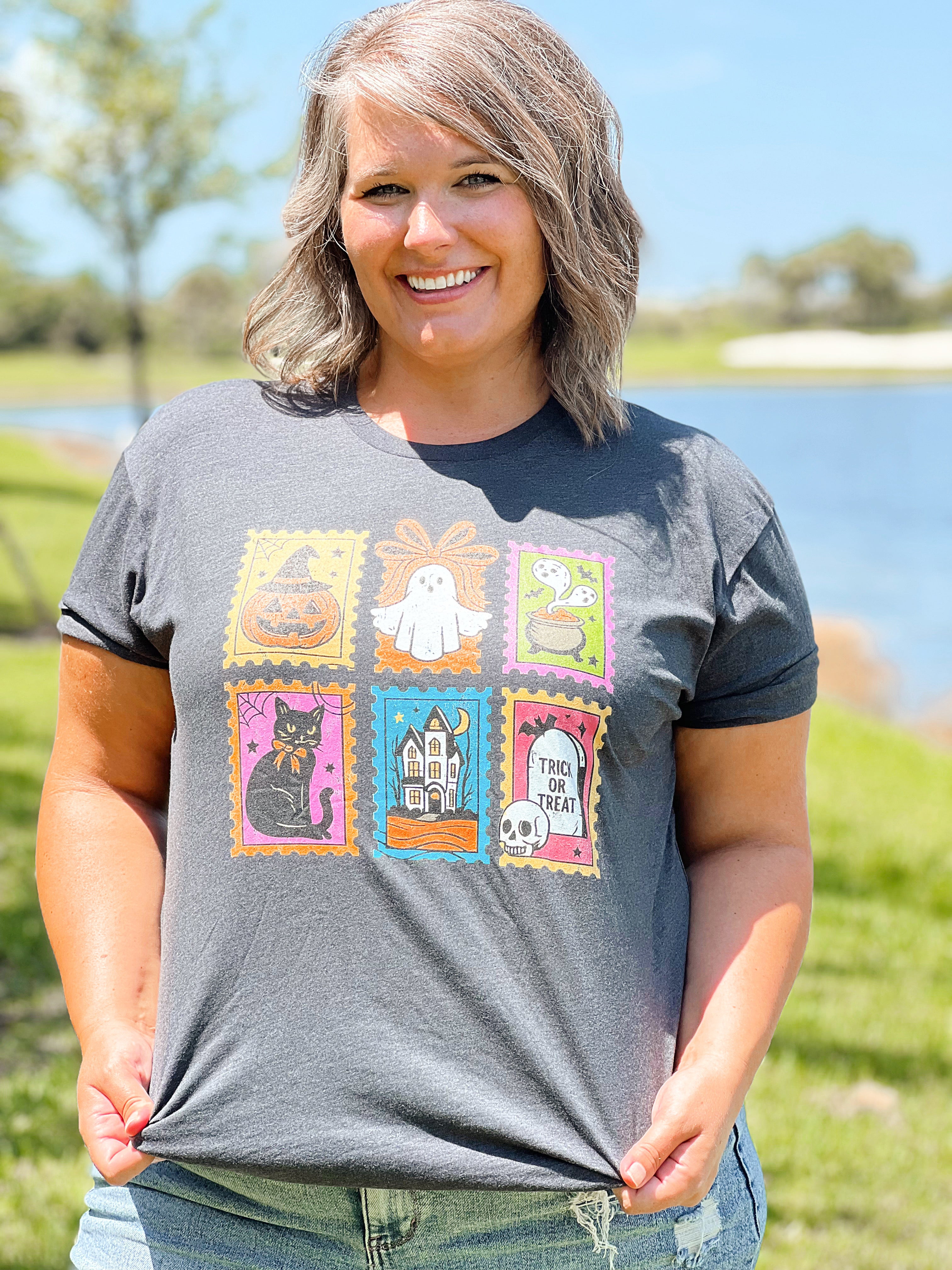 *Preorder* Spooky Stamp Graphic Tee