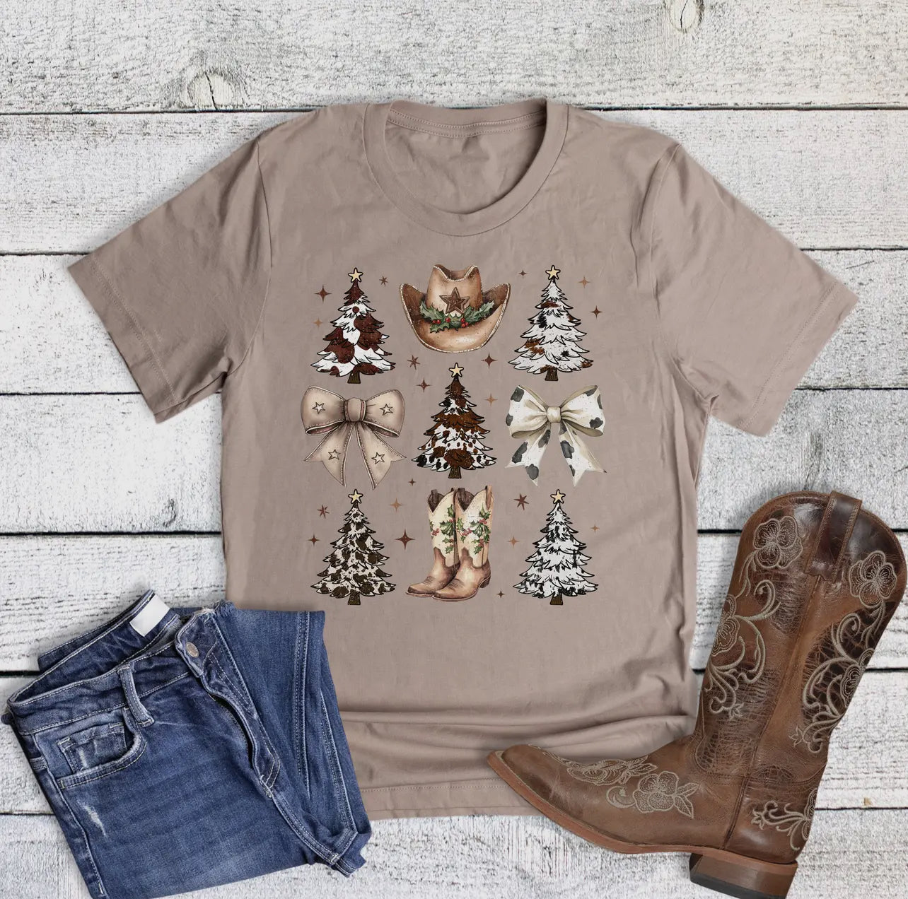 *Preorder* Country Christmas Graphic Tee