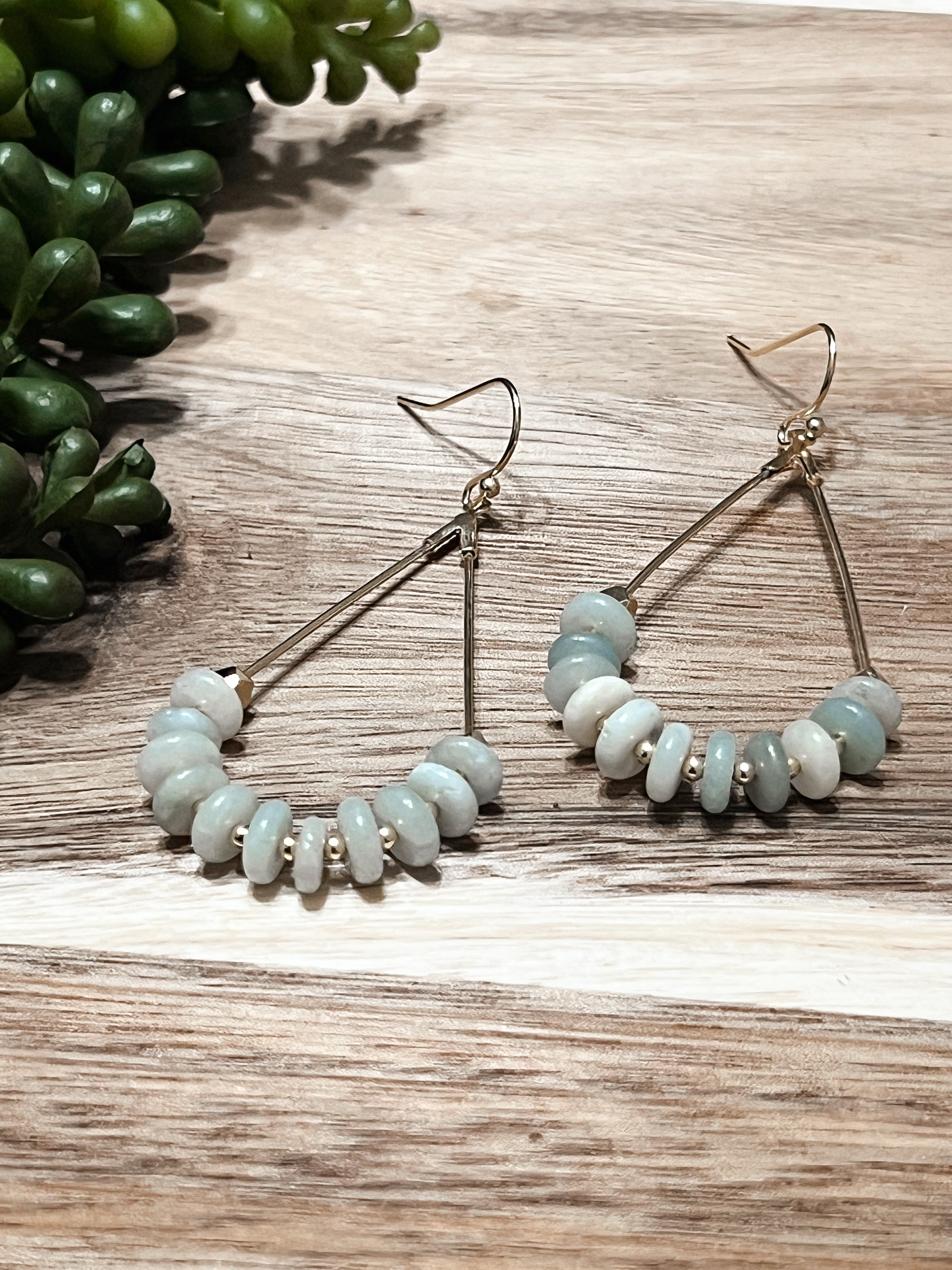 Stone Stacker Earrings
