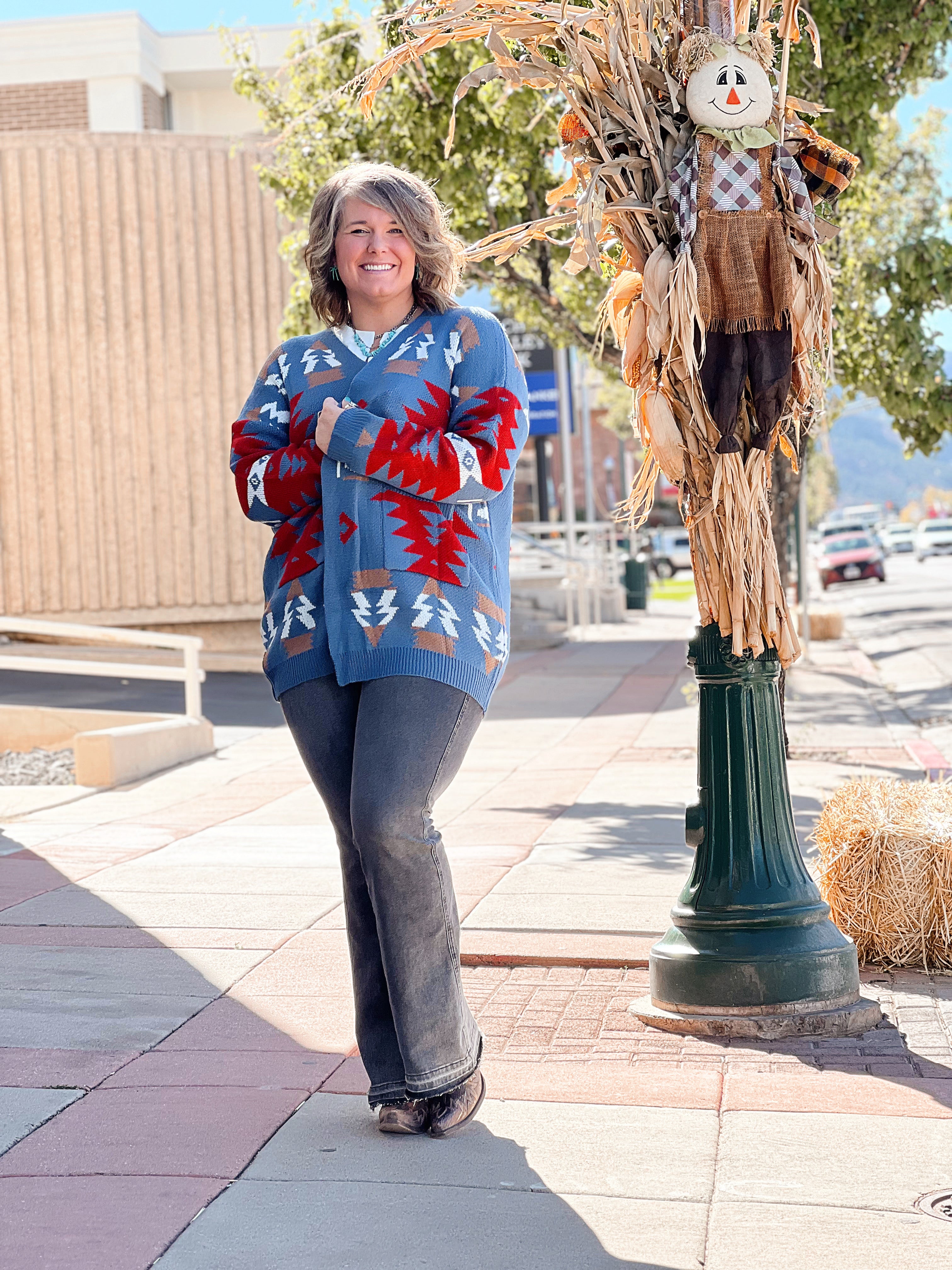 Cowboy Grandpa Cardigan