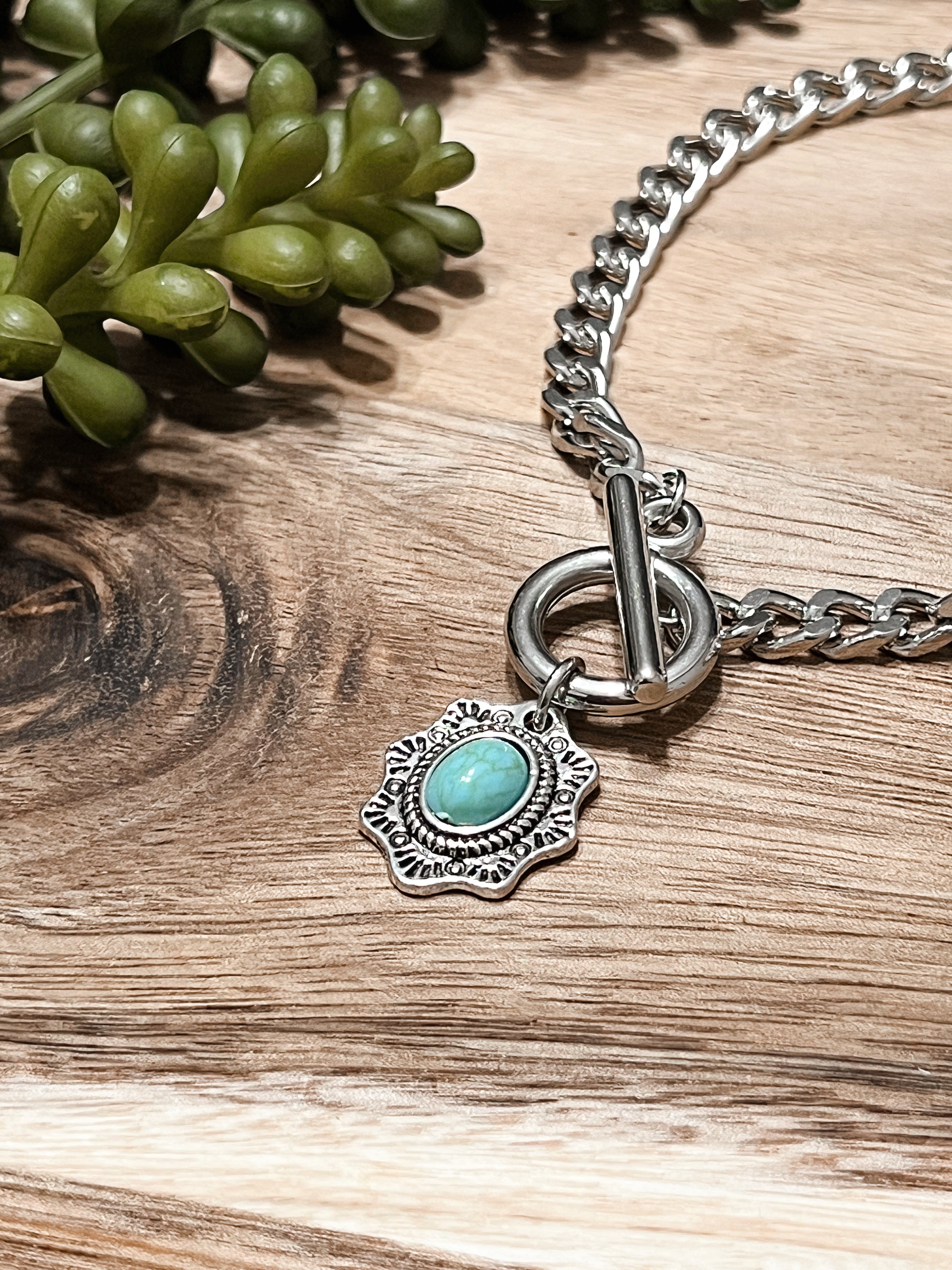 Chunky Concho Necklace