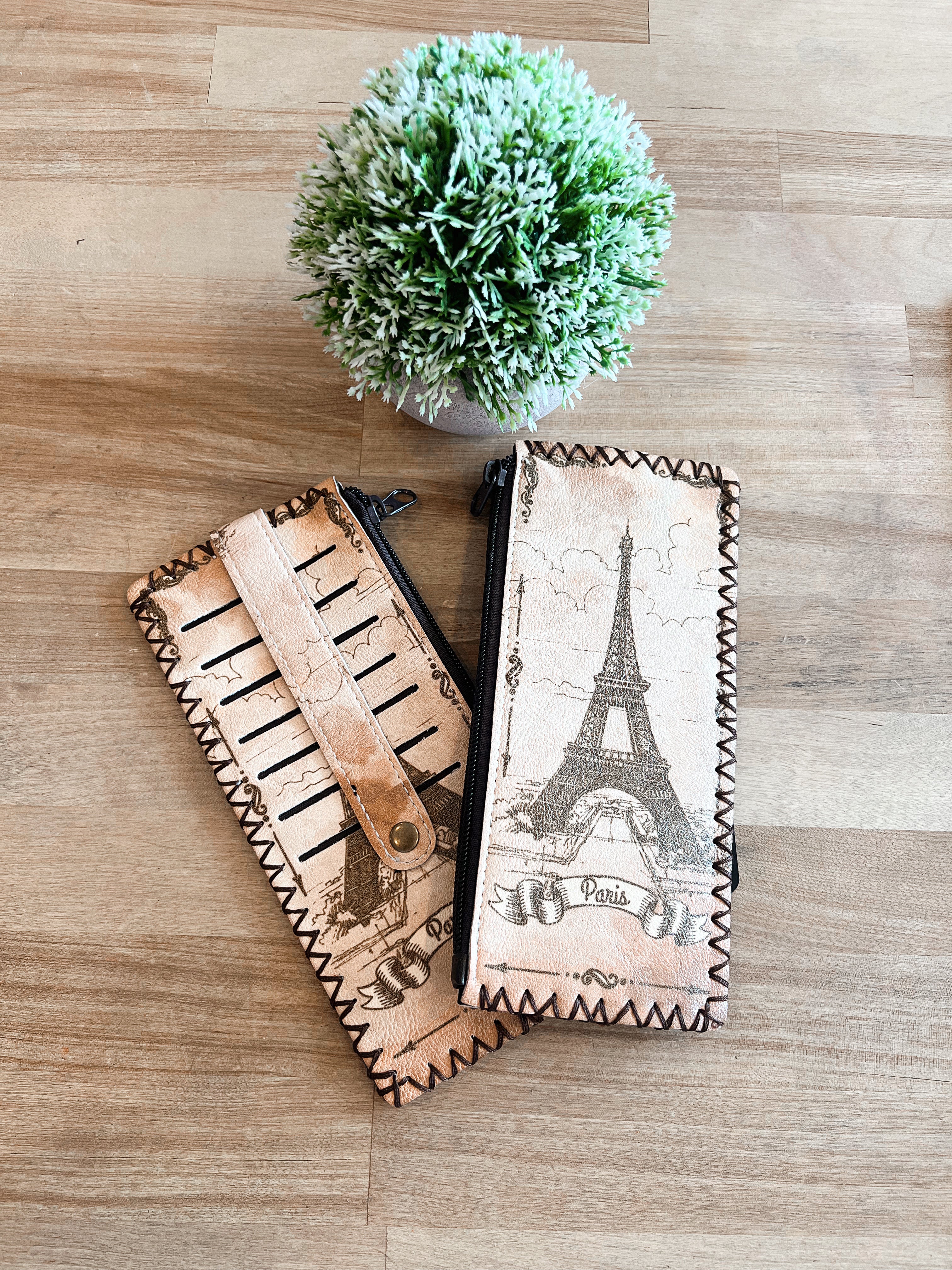 Eiffel Tower Slim Wallet