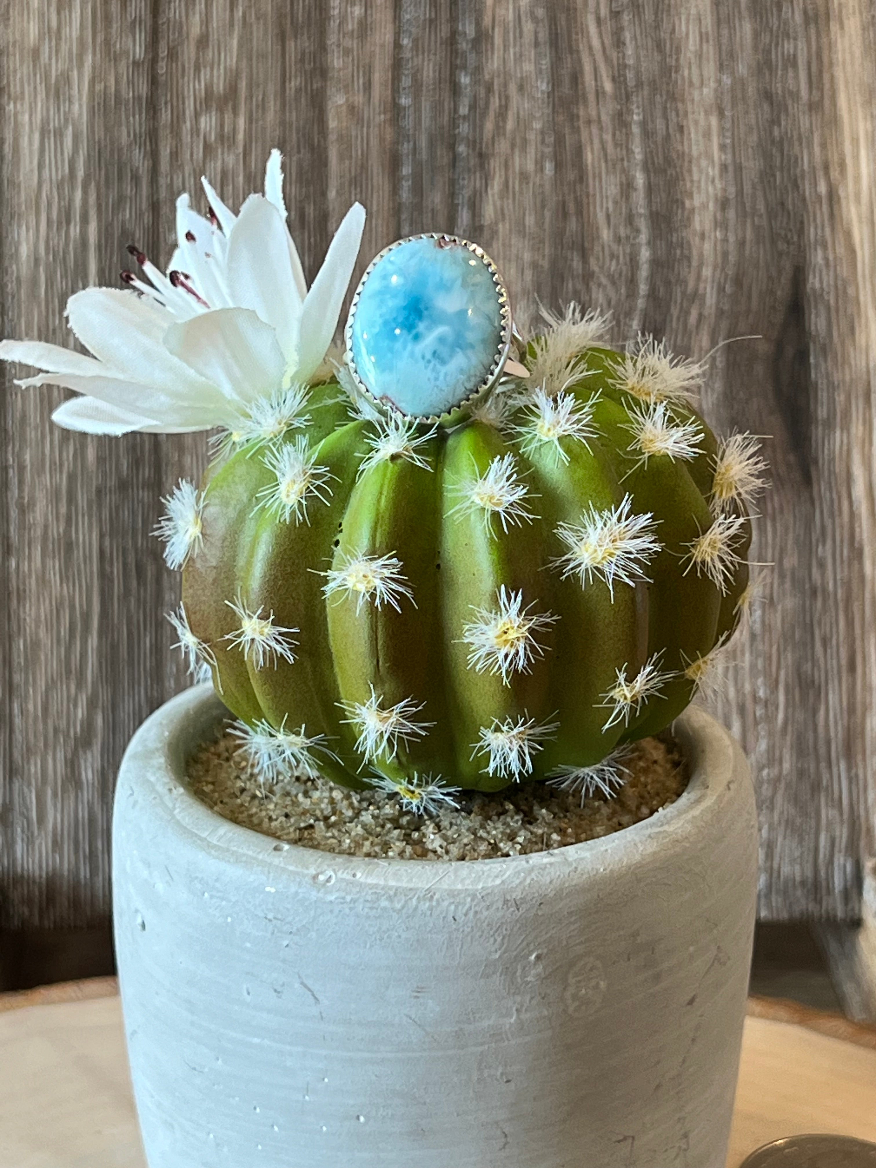 Lawless Larimar Sterling Silver Ring