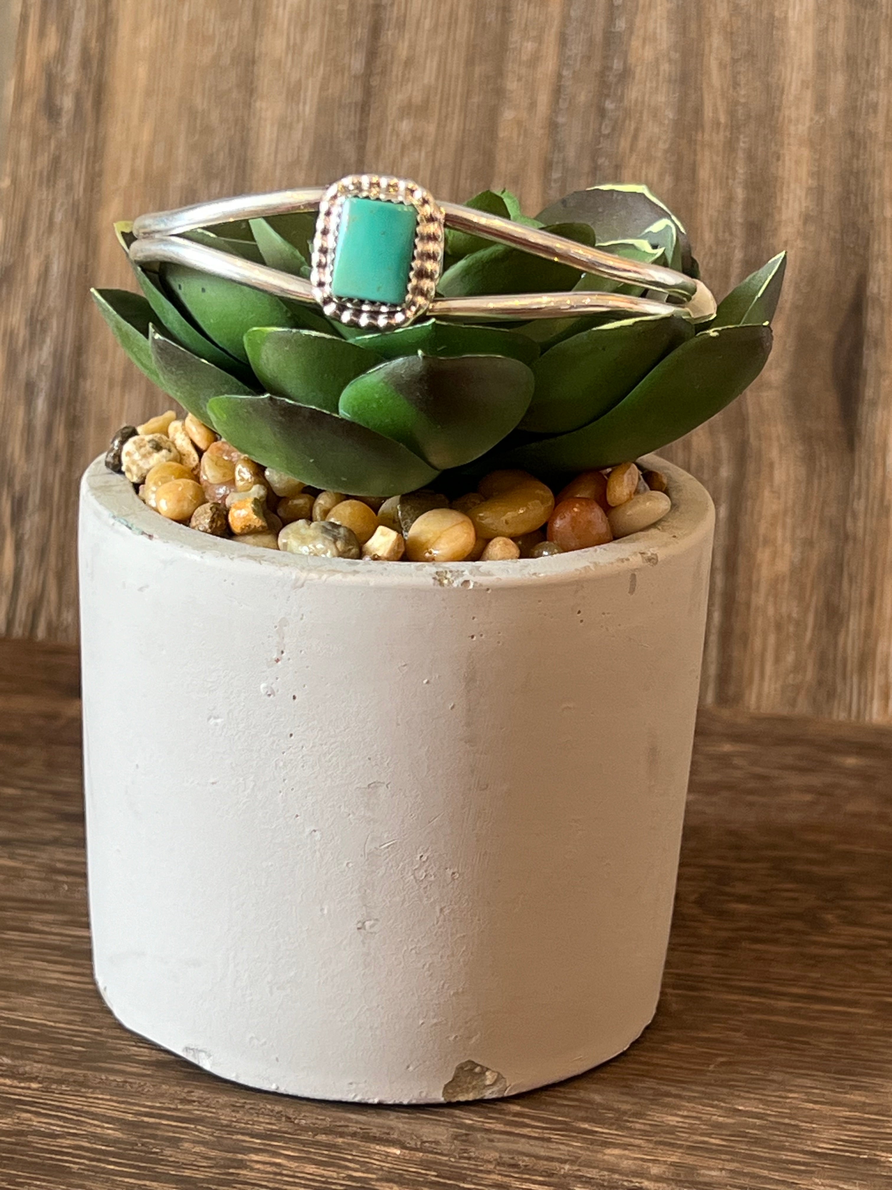 Royal Turquoise Sterling Silver Cuff