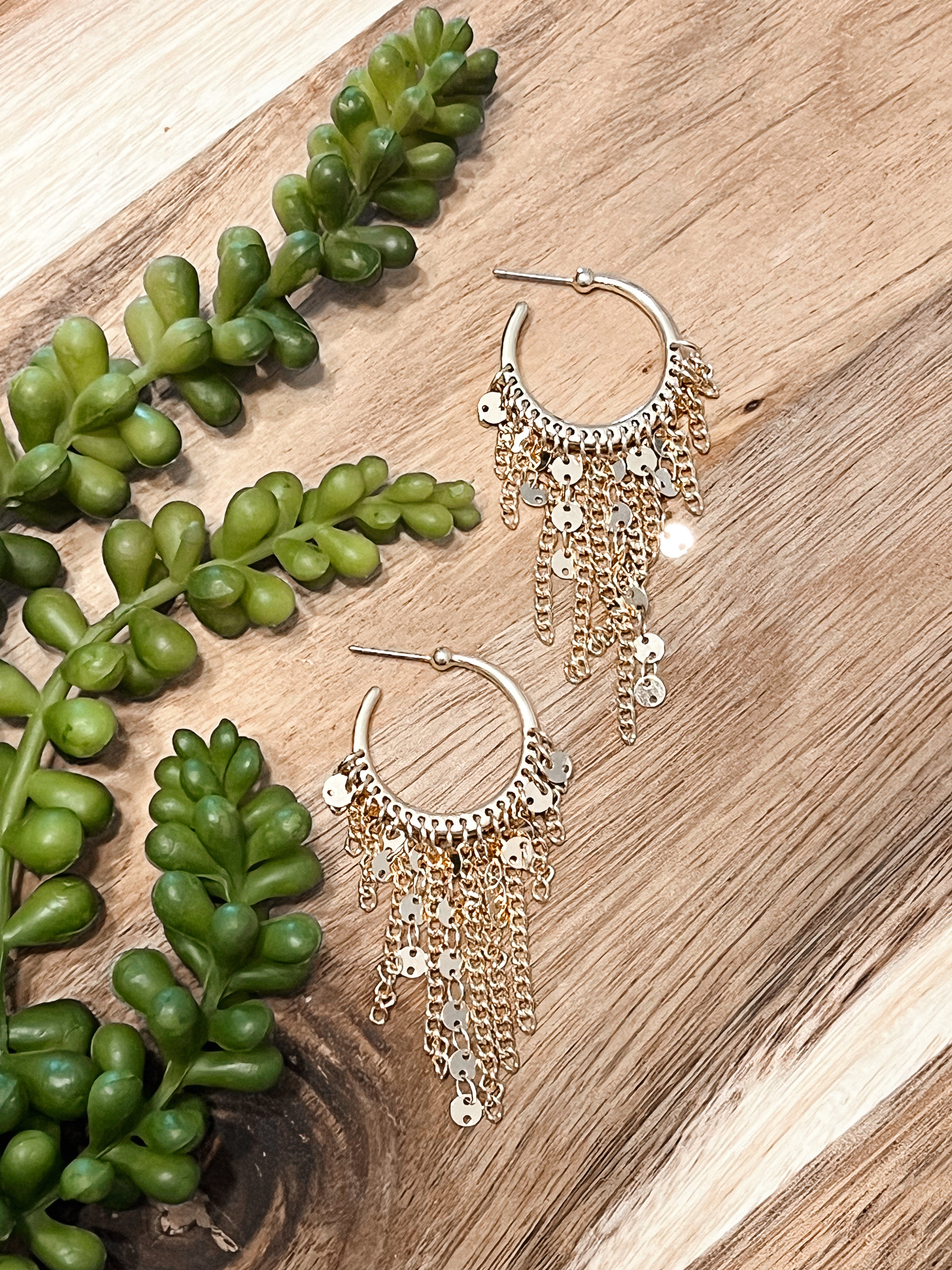 Off The Chain Hoop Earrings