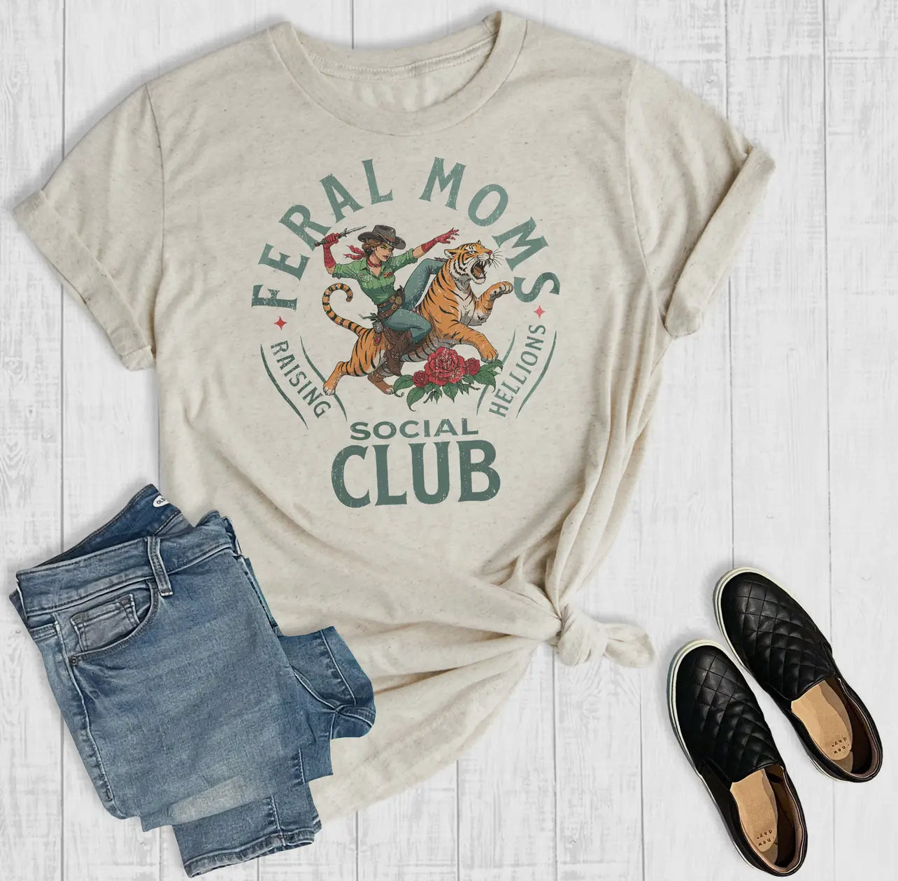 *Preorder* Feral Moms Social Club Graphic Tee