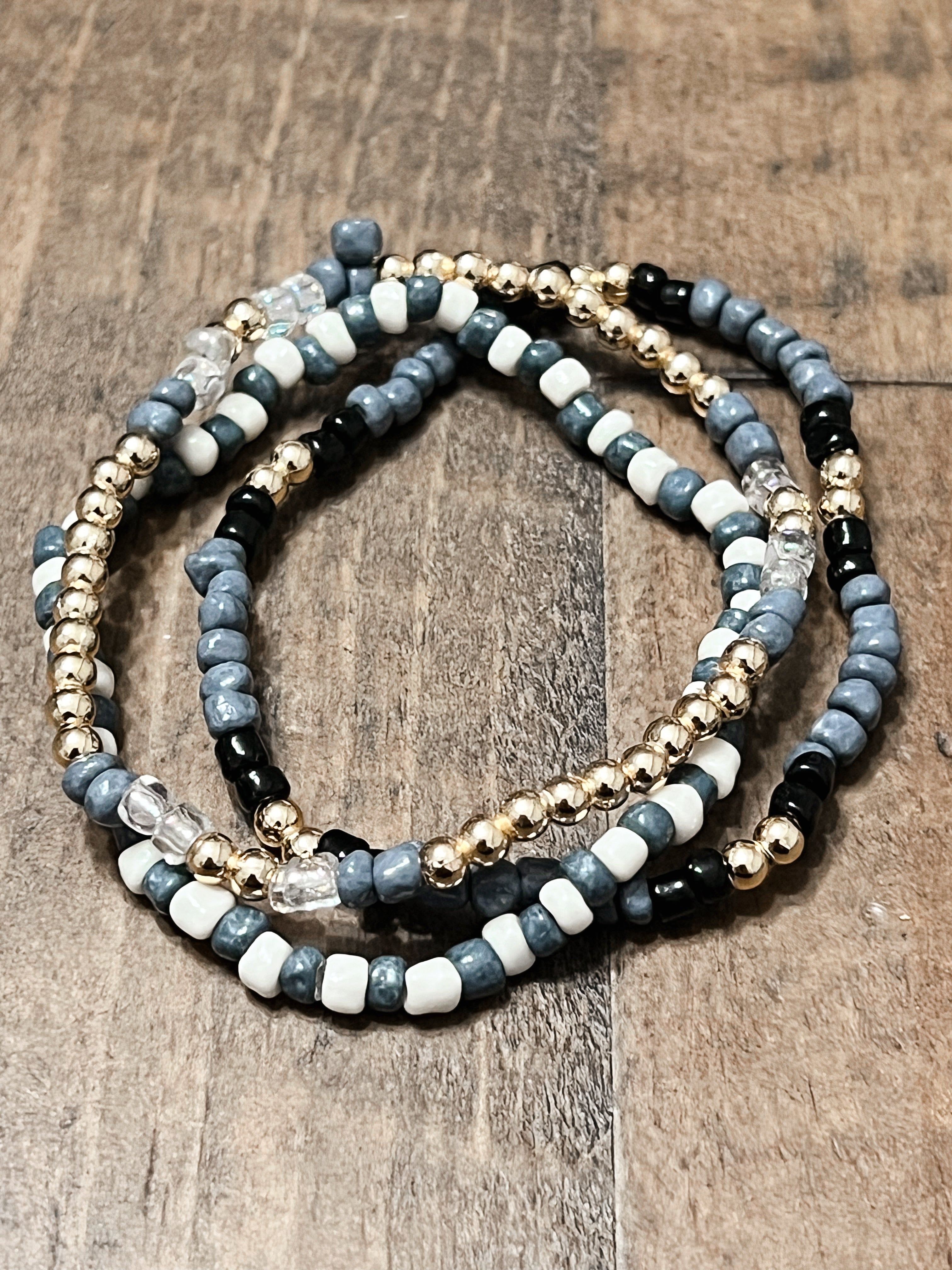 Blue Moon Trio Set Bracelet
