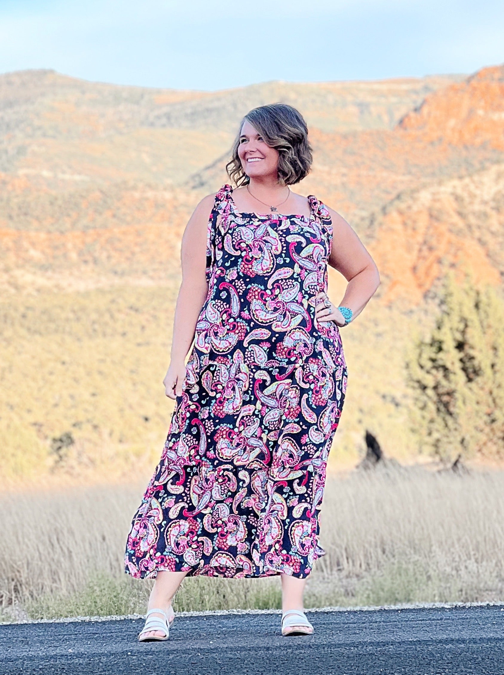 Paisley Dream Maxi Dress