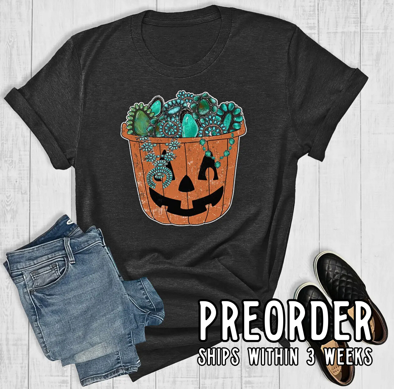*Preorder* Turquoise Treat Graphic Tee