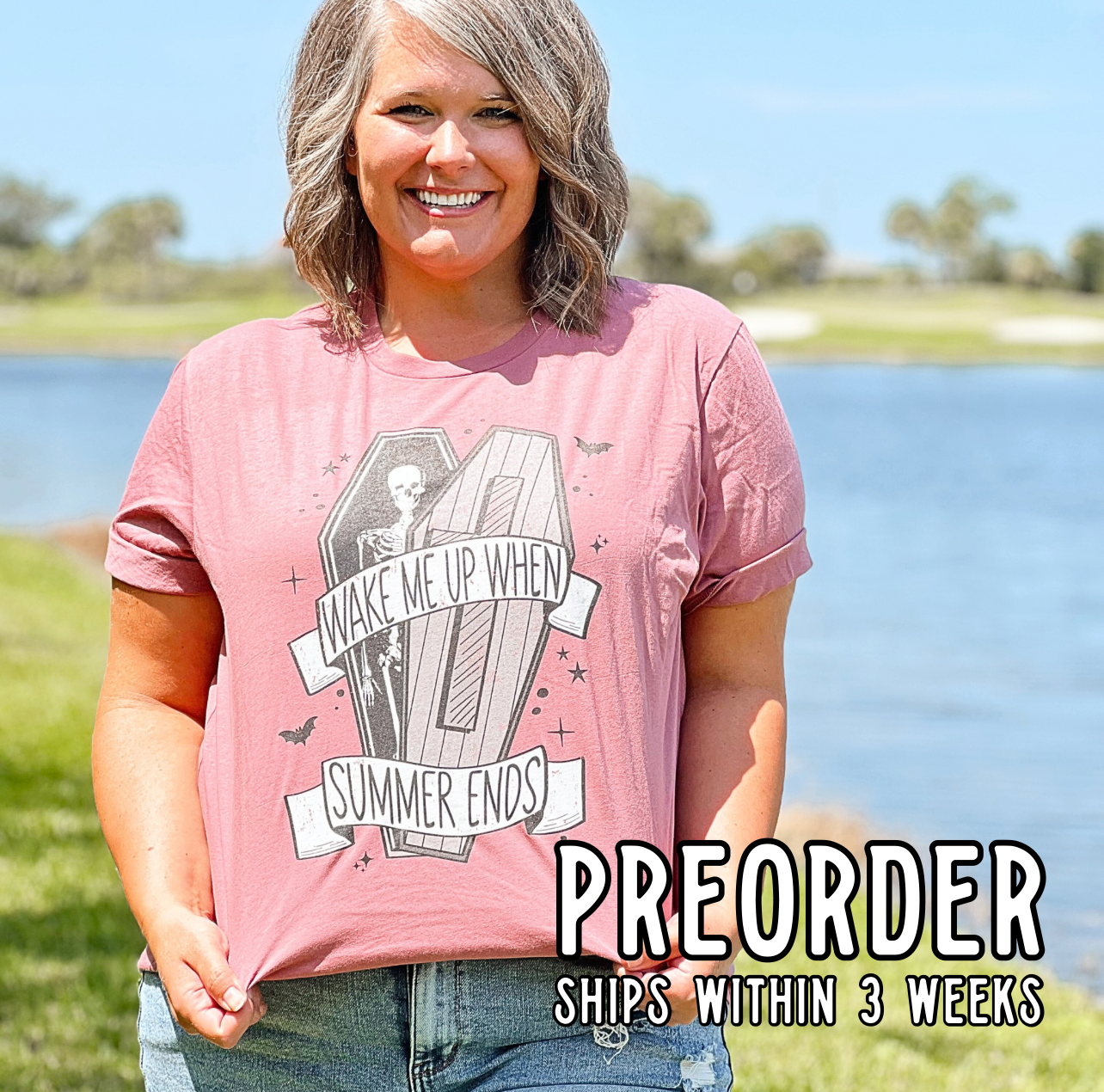 *Preorder* Wake Me Up When Summer Ends Graphic Tee