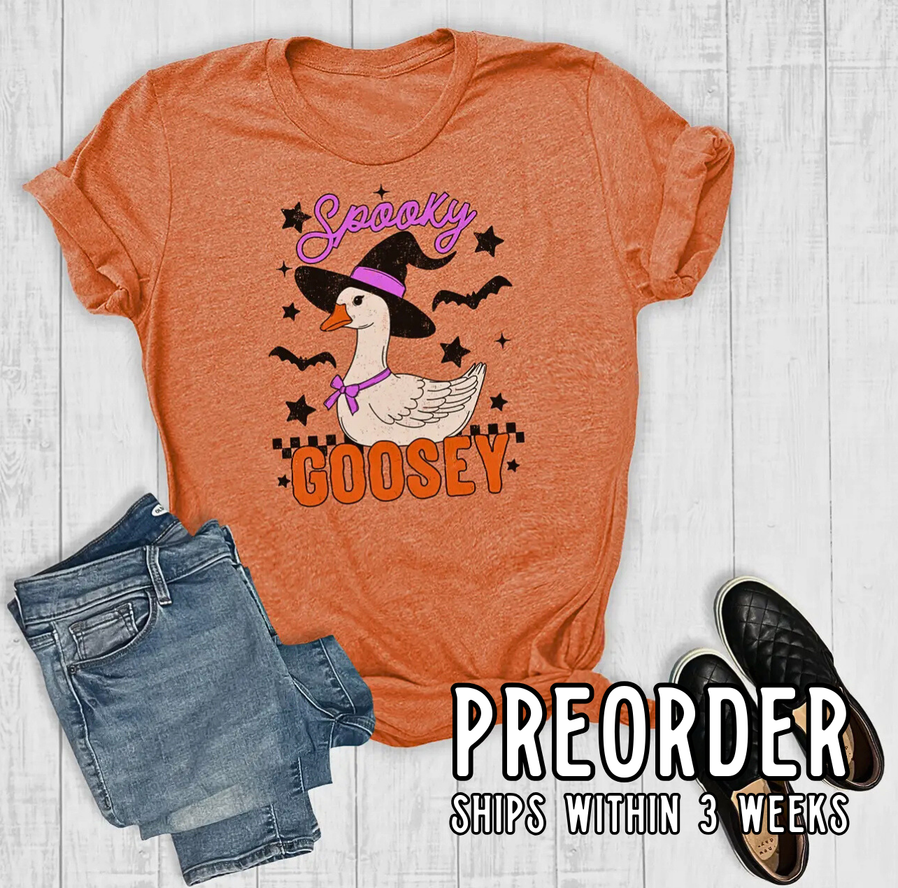 *Preorder* Spooky Goosey Graphic Tee