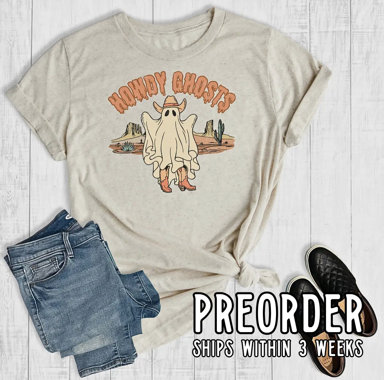 *Preorder* Howdy Ghosts Graphic Tee