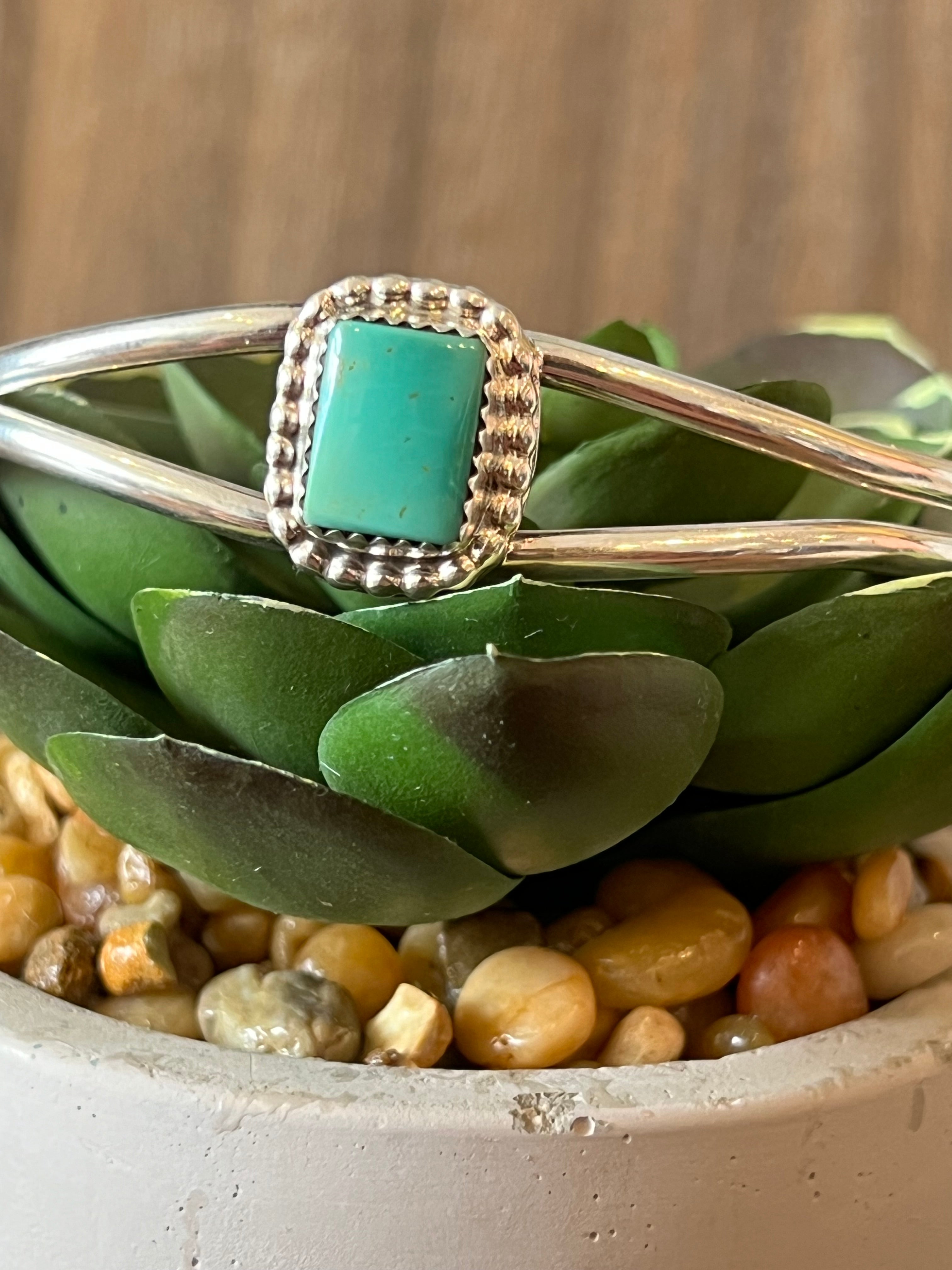 Royal Turquoise Sterling Silver Cuff
