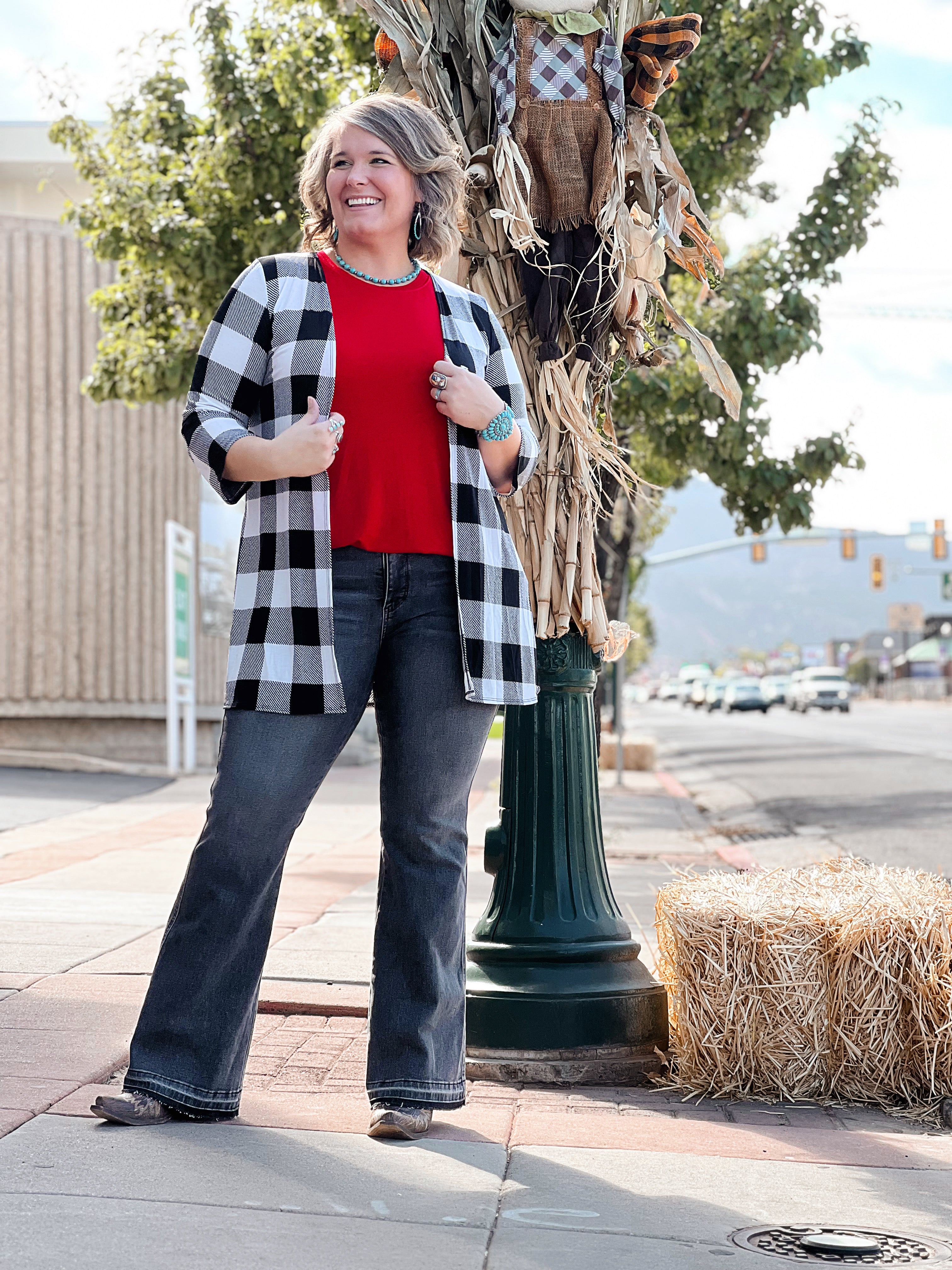 Buffalo Plaid Cardigan