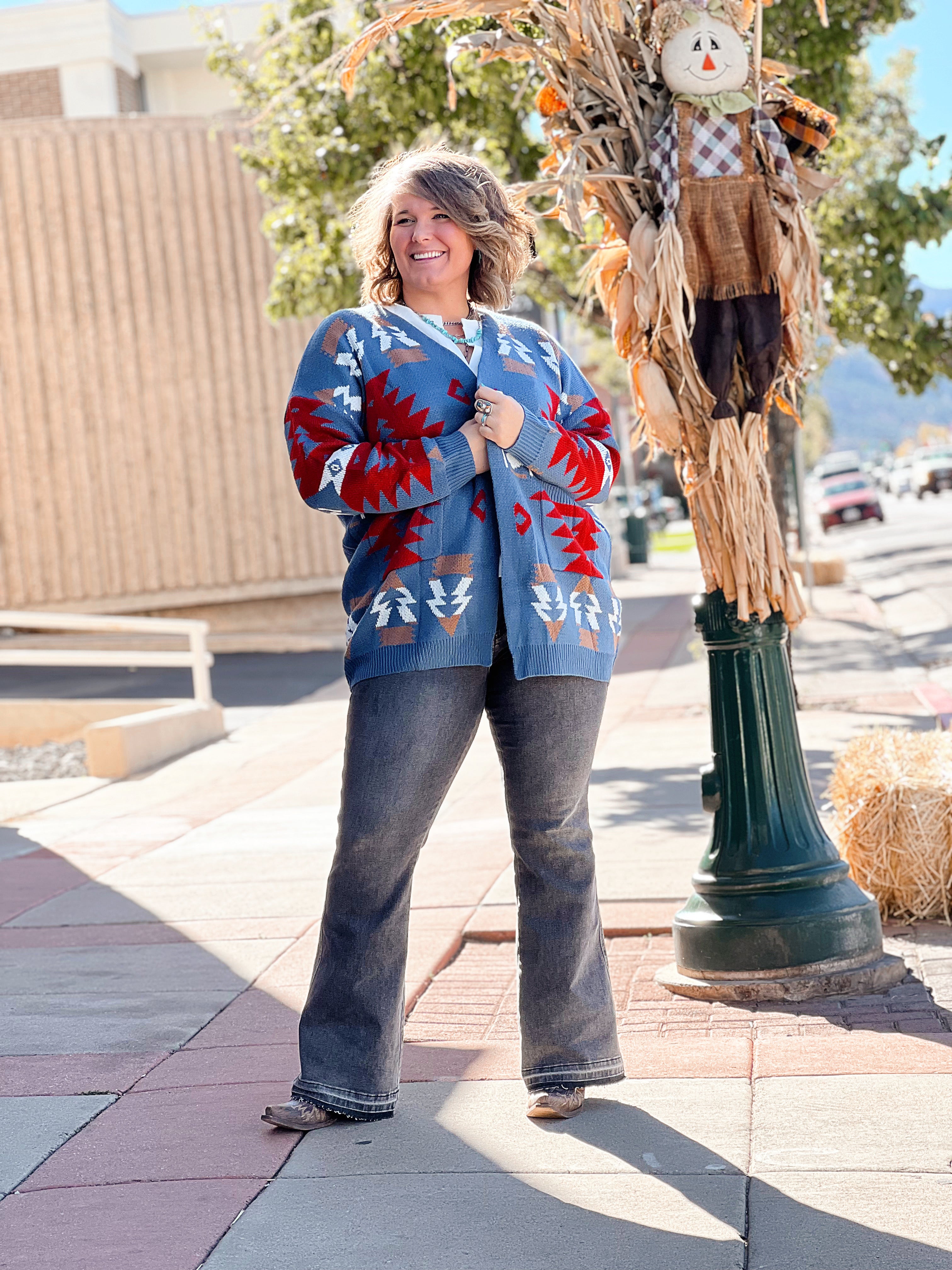 Cowboy Grandpa Cardigan