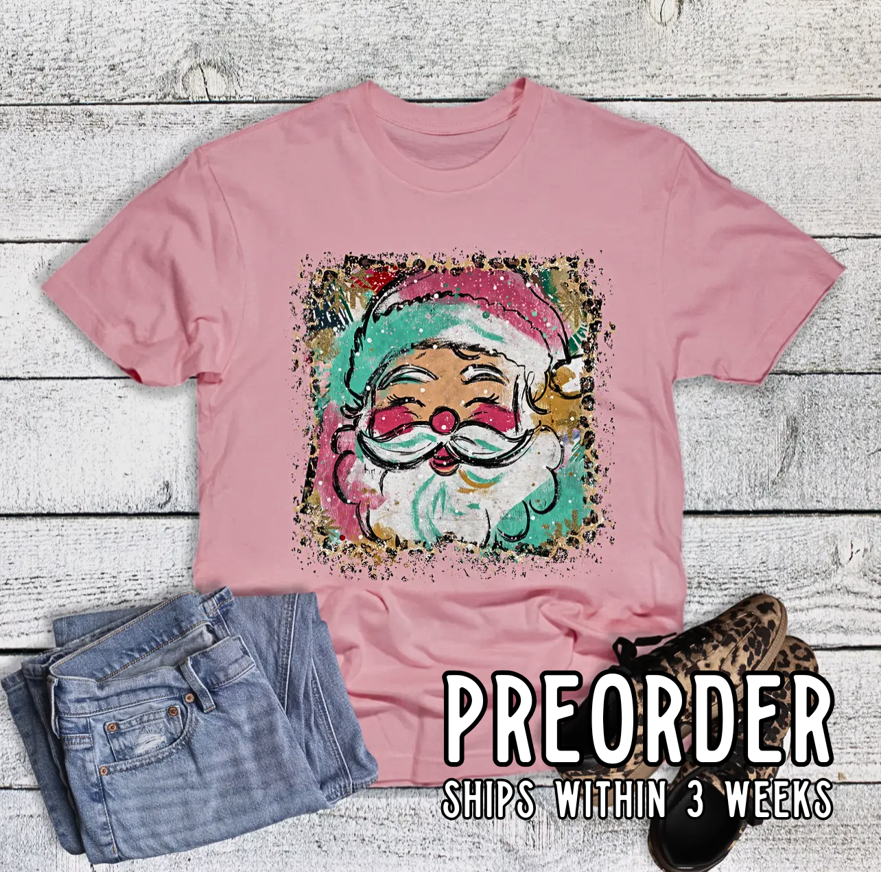 *Preorder* Santa Graphic Tee
