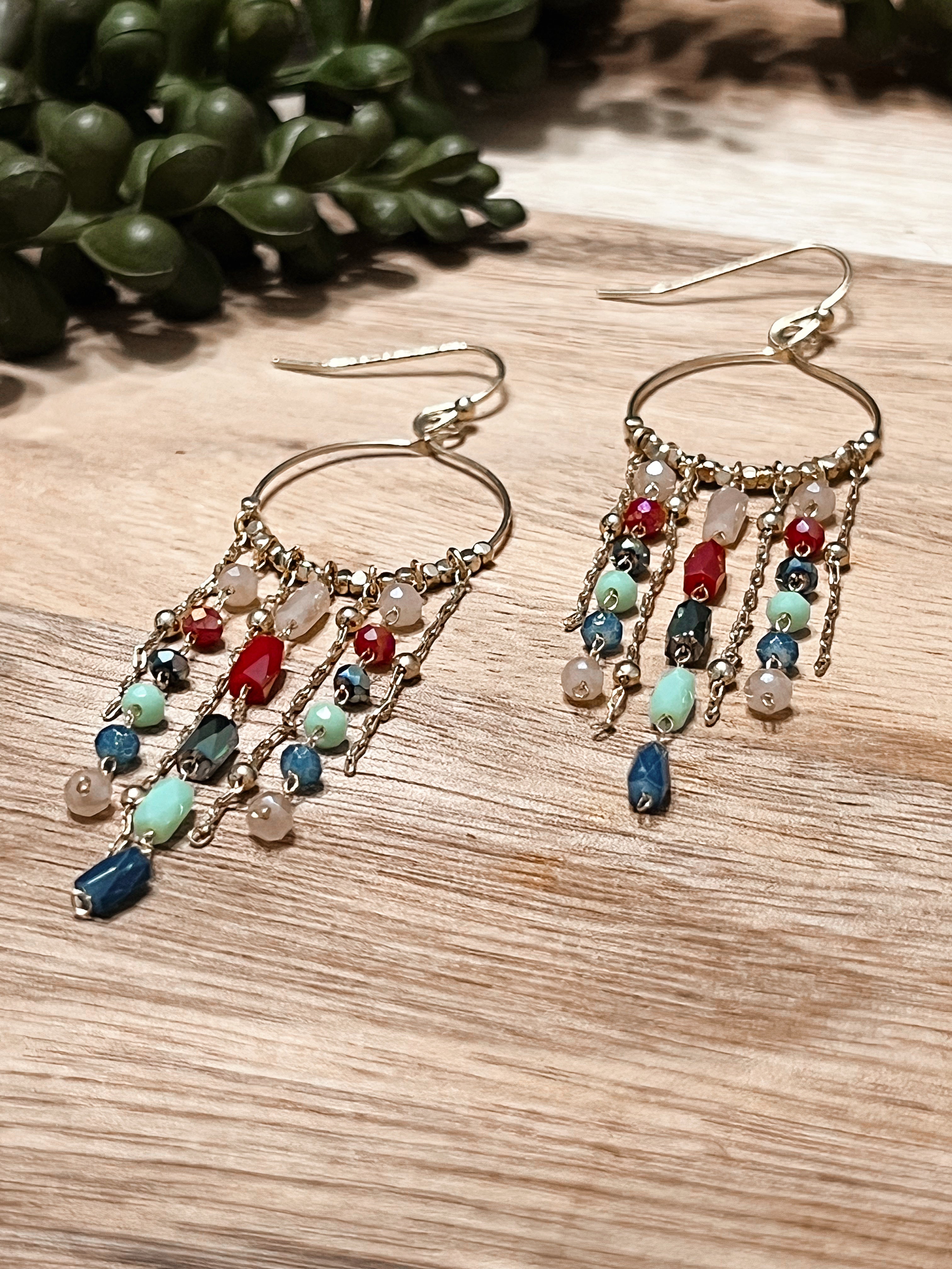 Showgirl Shimmer Earrings