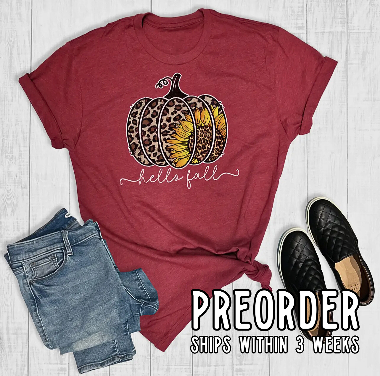 *Preorder* Hello Fall Graphic Tee