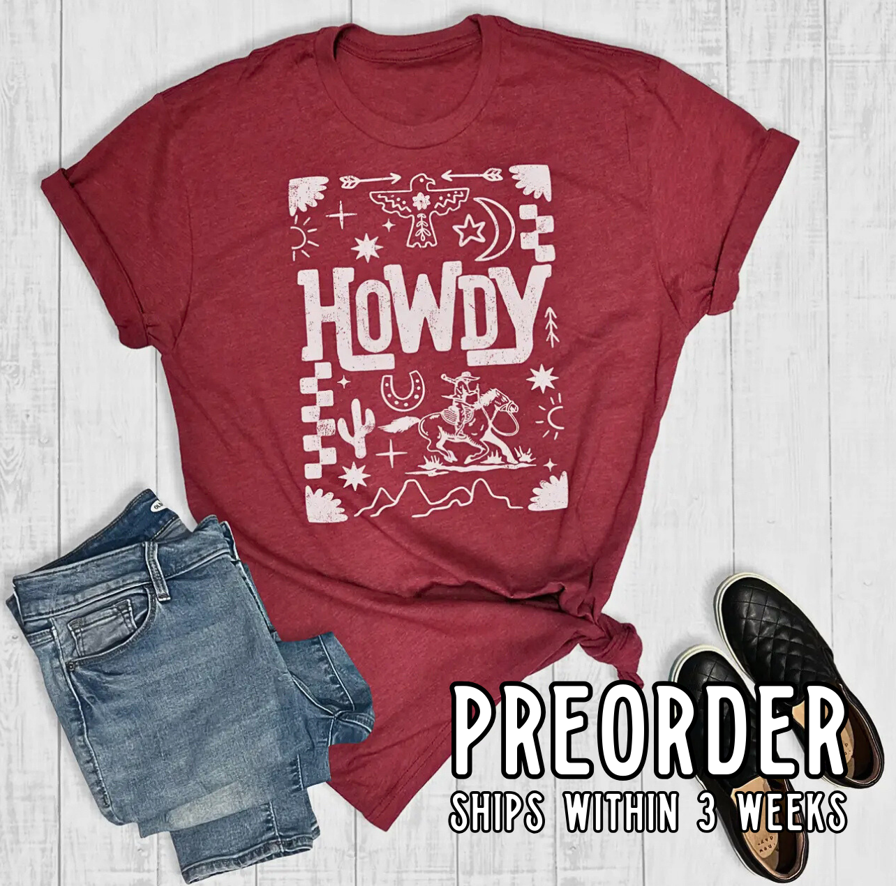 *Preorder* Howdy Graphic Tee