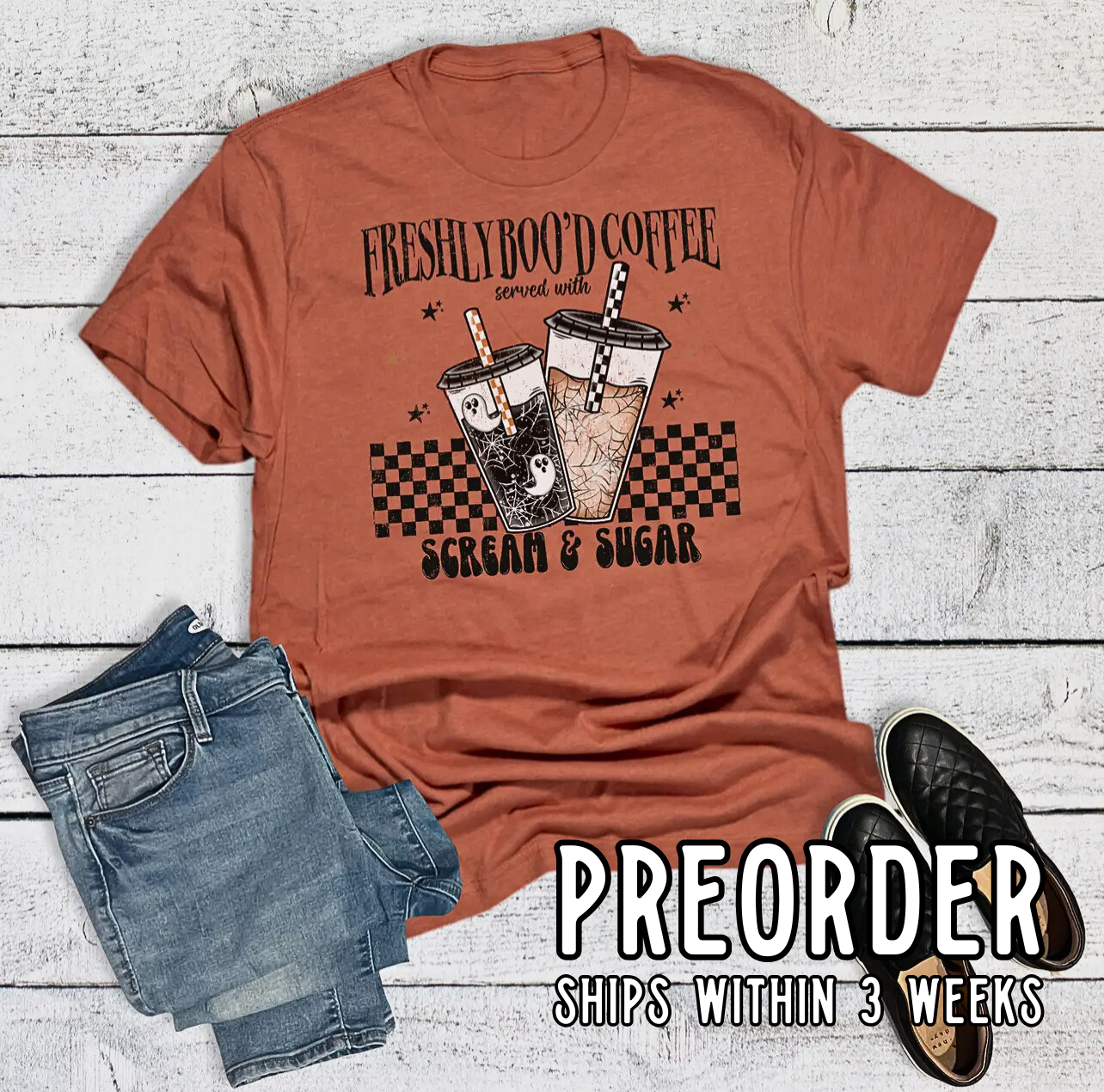 *Preorder* Fresh Boo’d Coffee Graphic Tee