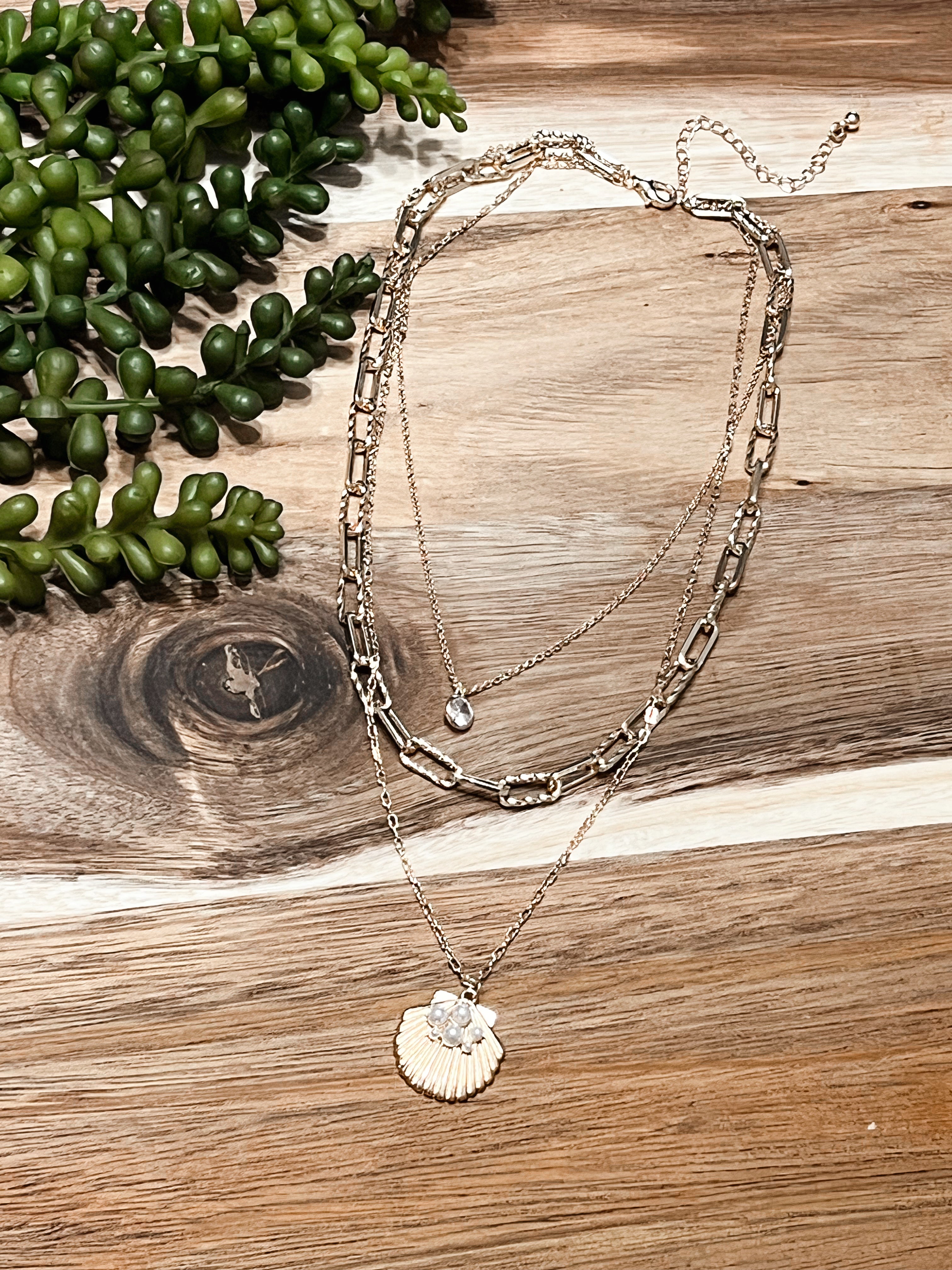 Oceanic Layered Necklace