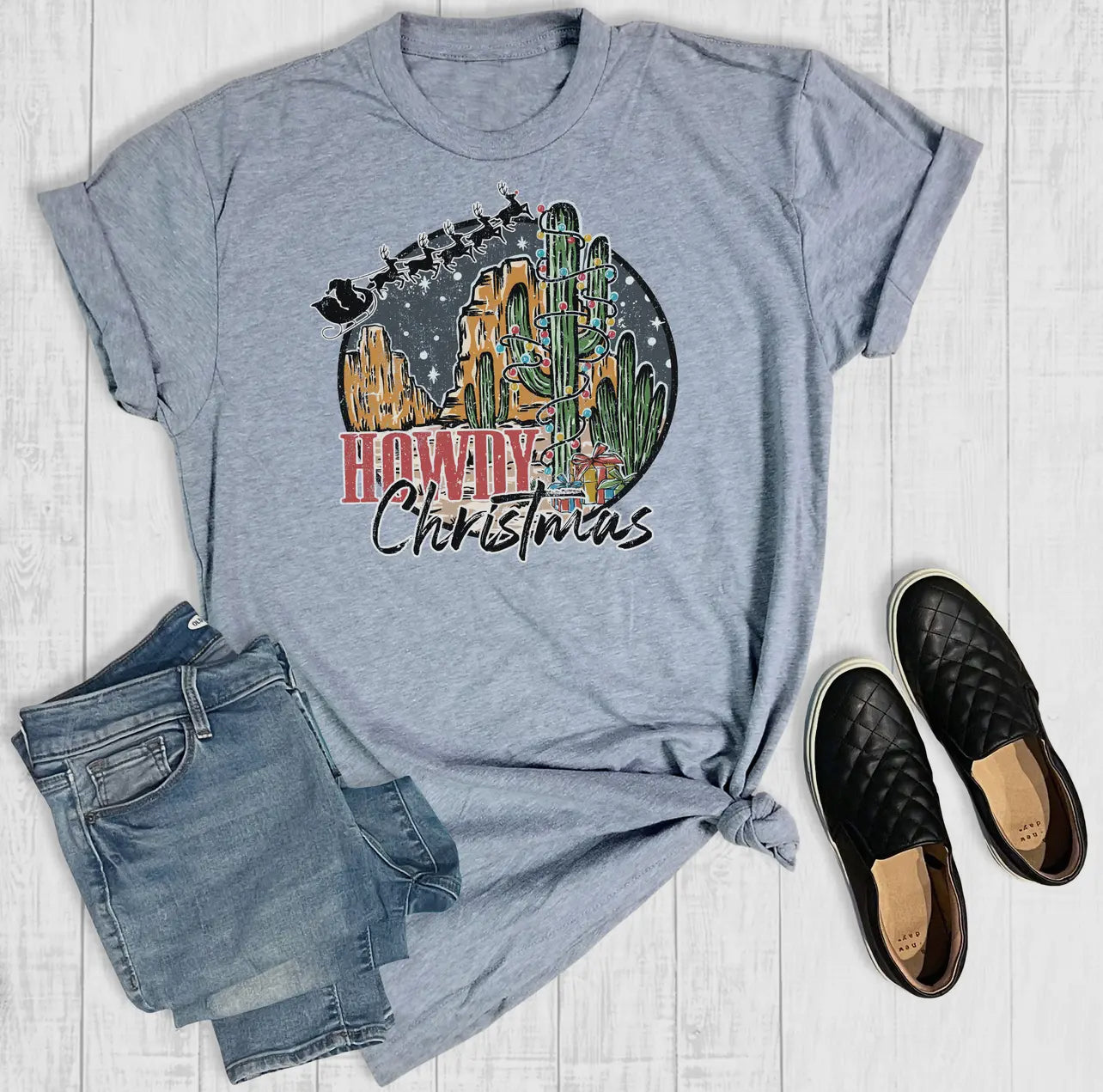 *Preorder* Howdy Desert Christmas Graphic Tee