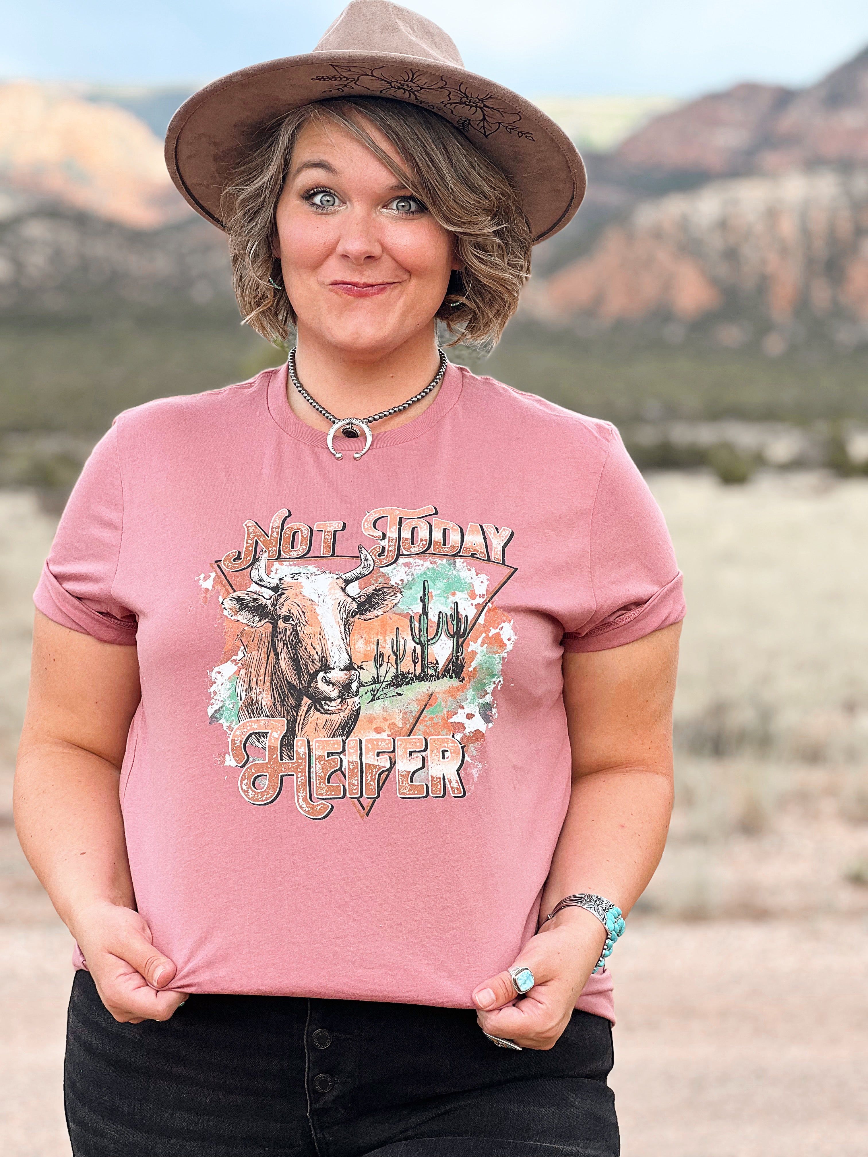 Not Today Heifer Graphic Tee