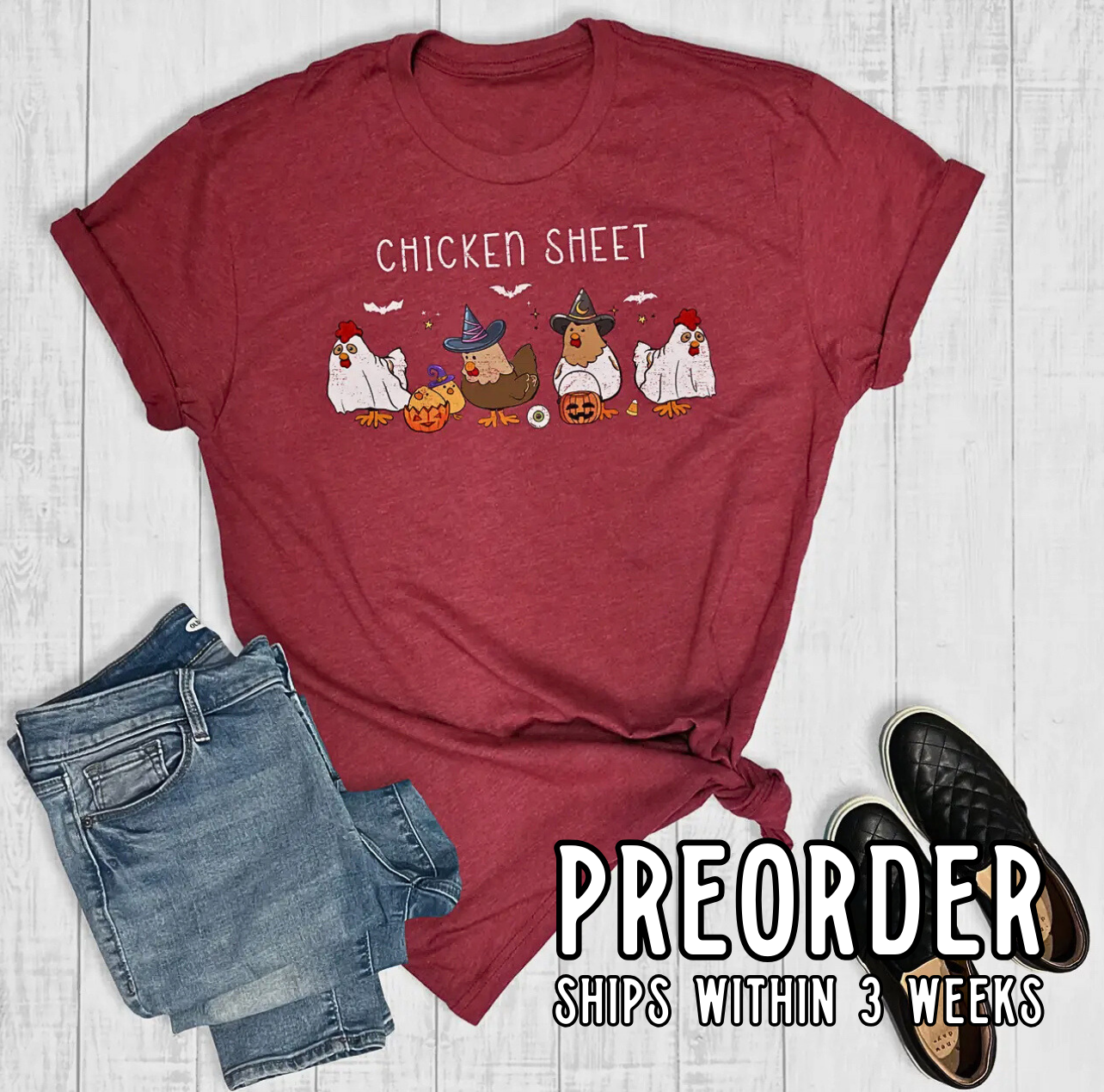 *Preorder* Chicken Sheet Graphic Tee