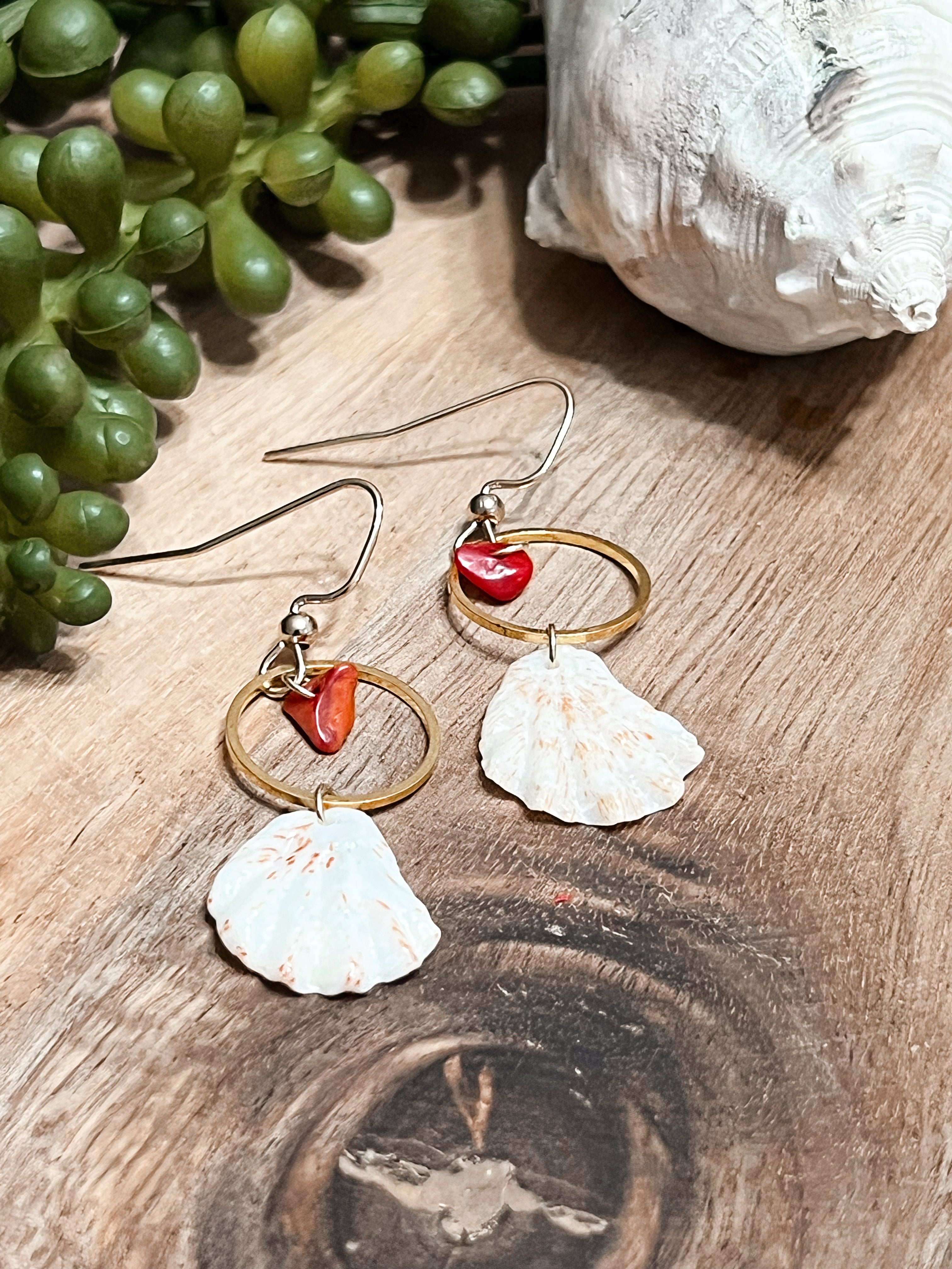 Golden Kitten Paw Earrings