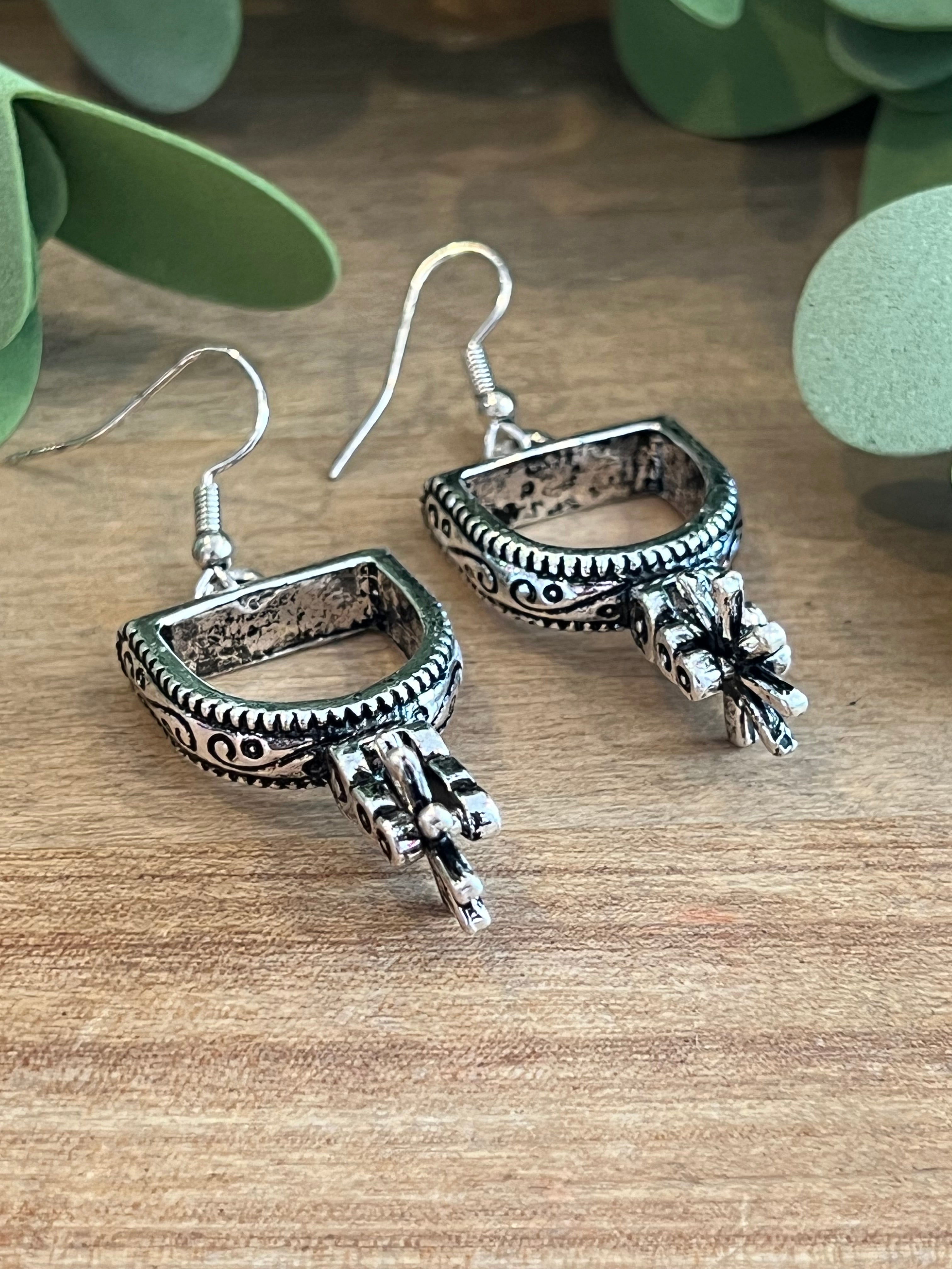 Sassy Spur Dangle Earrings