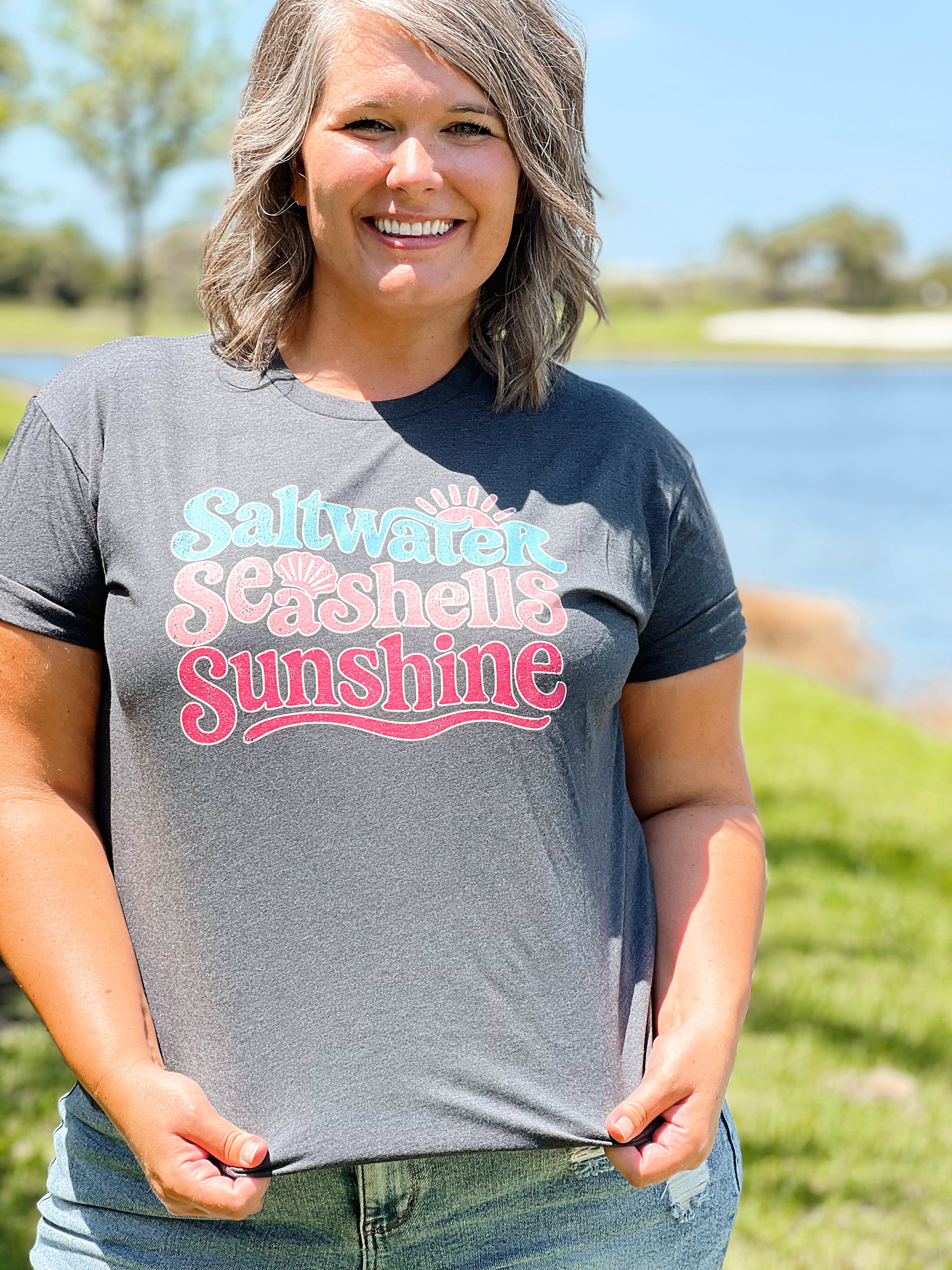 *Preorder* Saltwater, Seashells, Sunshine Graphic Tee