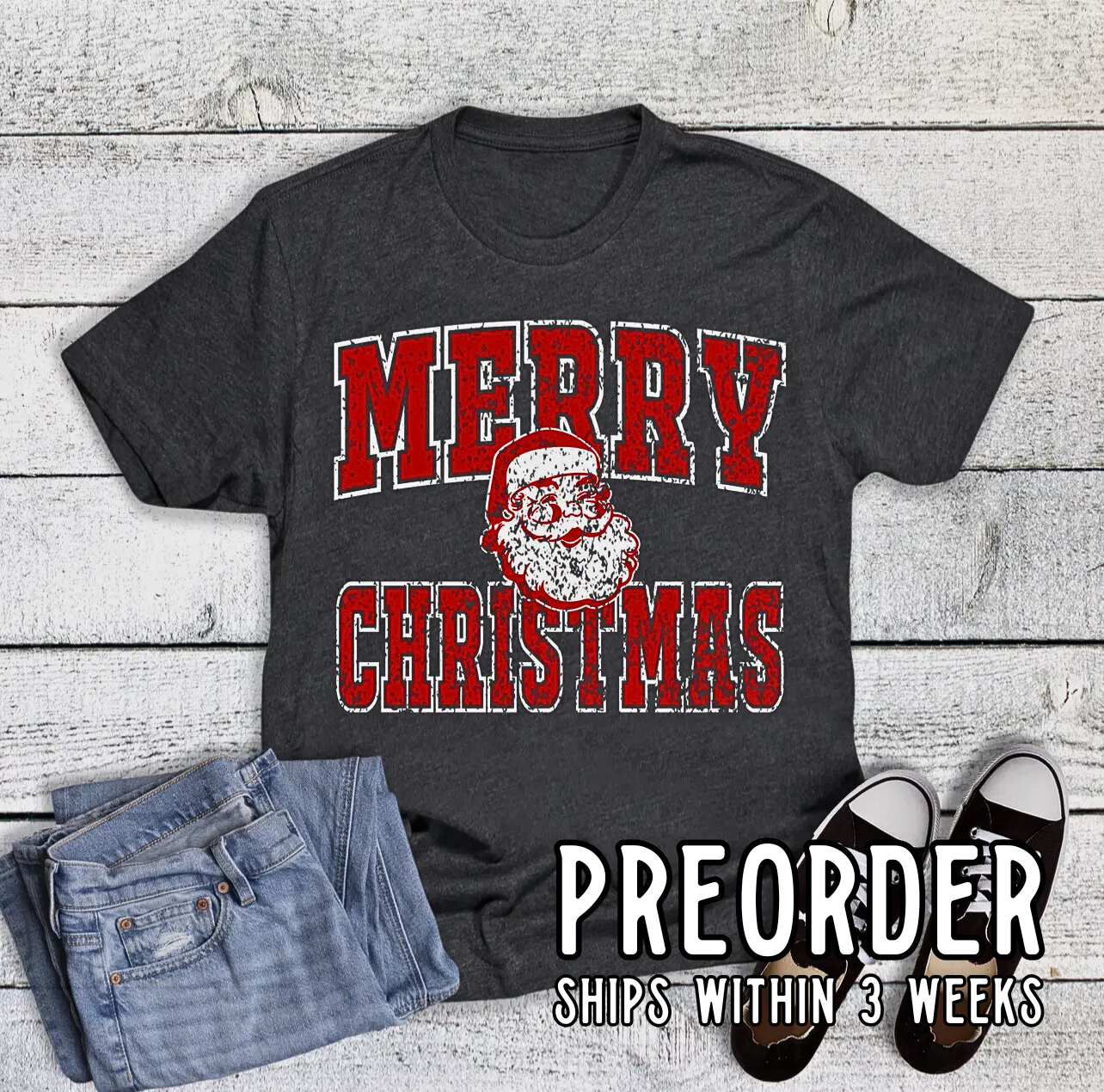 *Preorder* Merry Christmas Graphic Teee