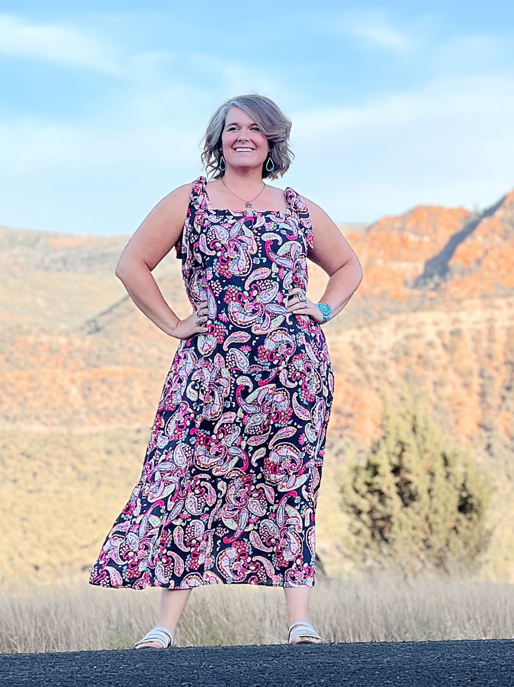 Paisley Dream Maxi Dress