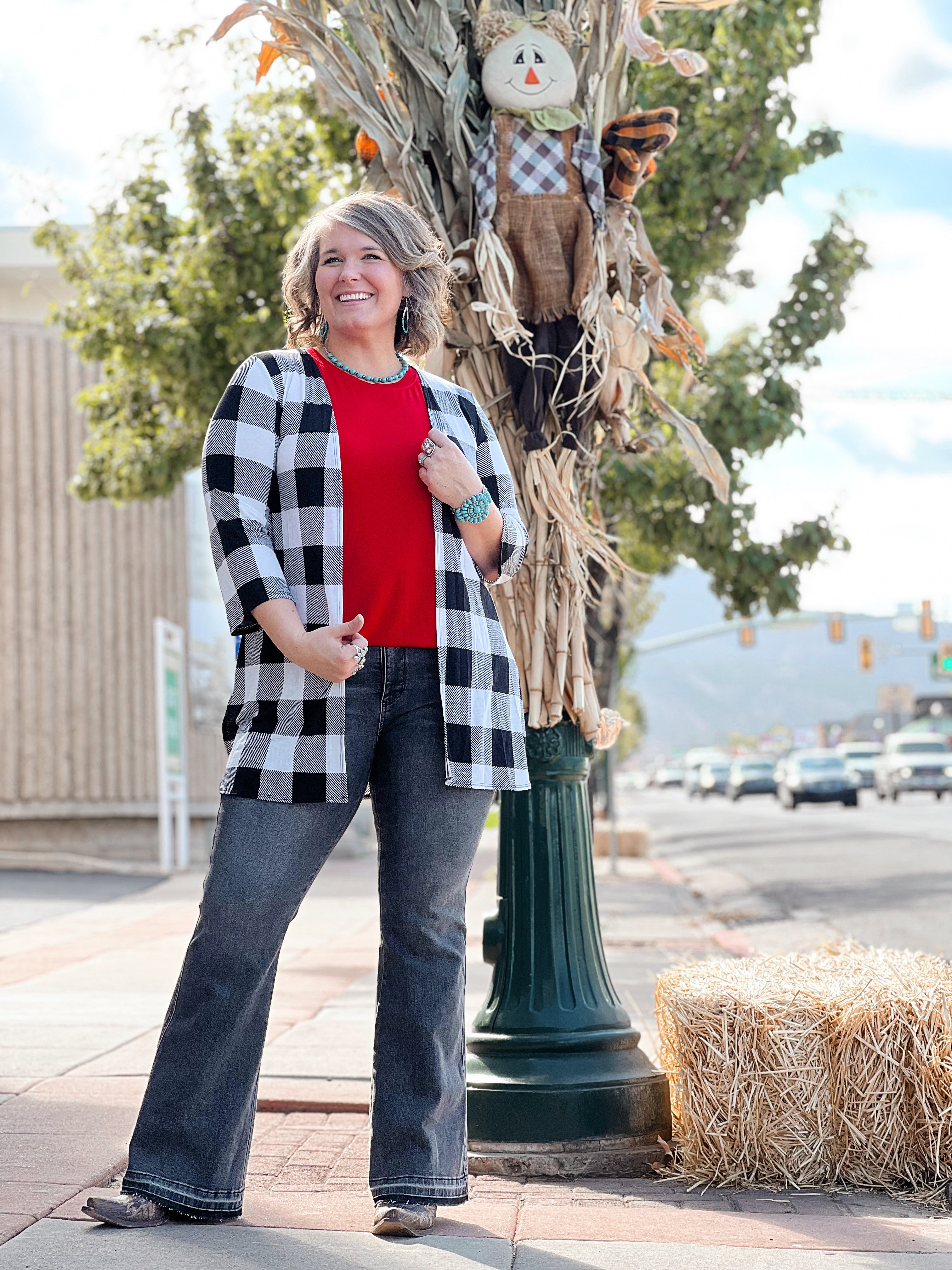 Buffalo Plaid Cardigan