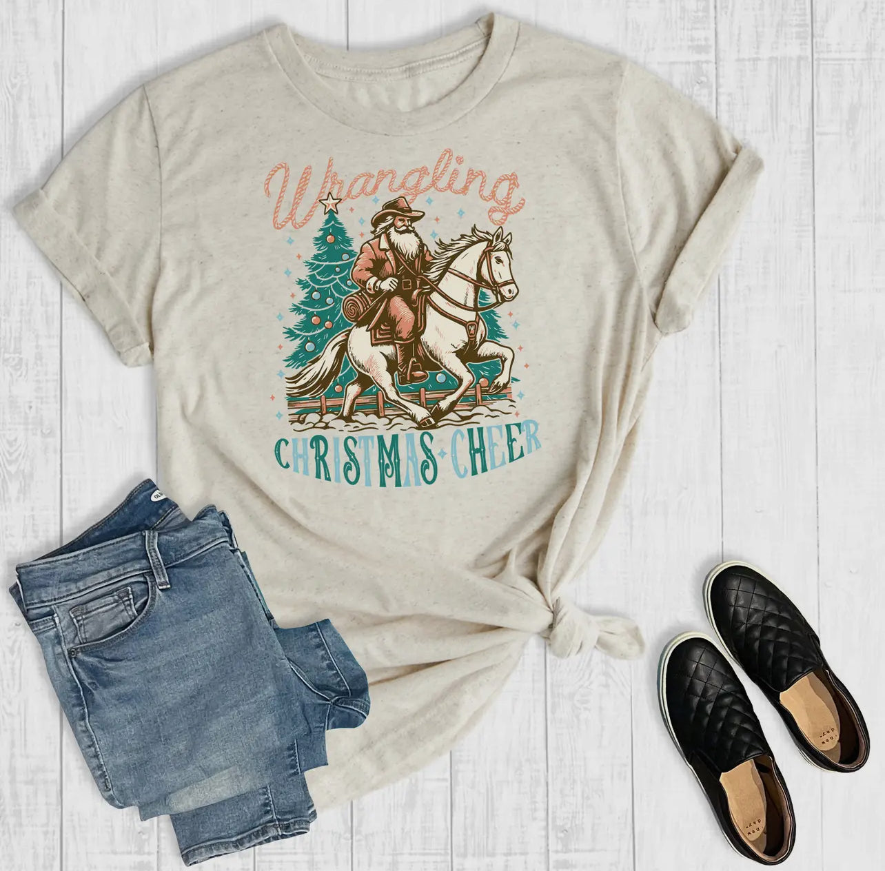 *Preorder* Wranglin’ Christmas Joy Graphic Tee