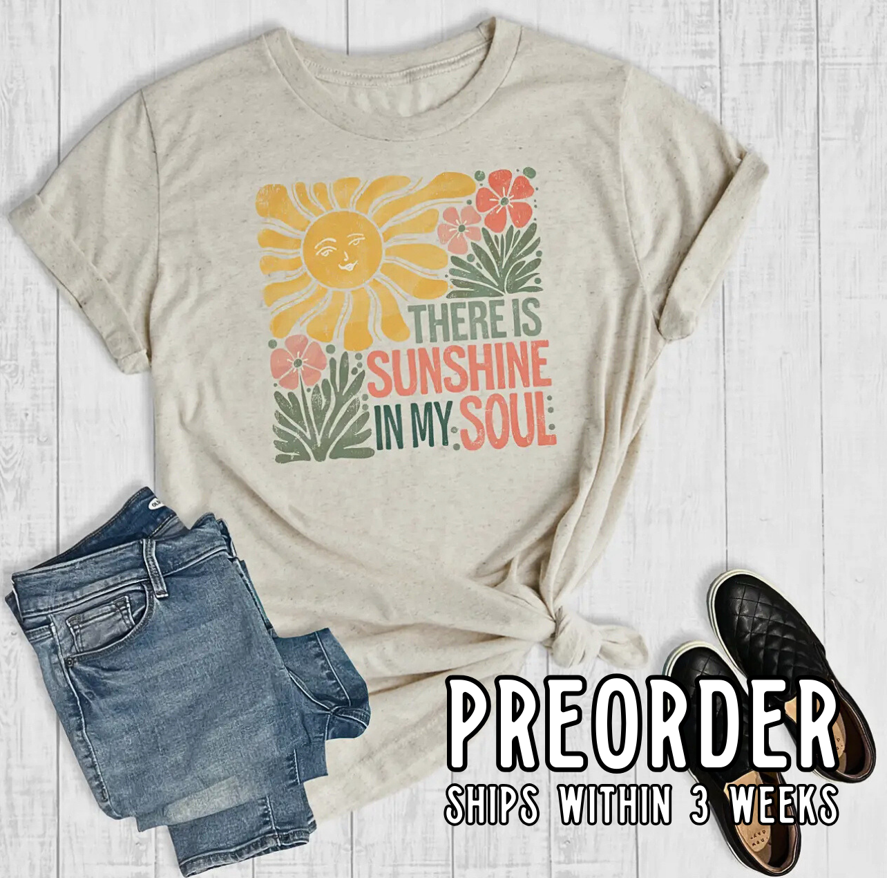 *Preorder* Sunshine In My Soul Graphic Tee