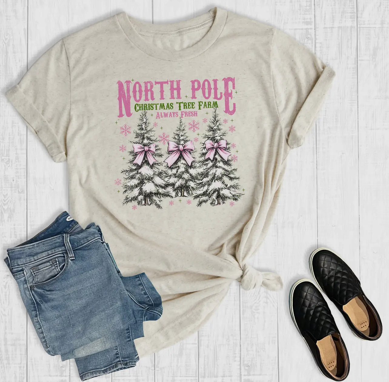 *Preorder* North Pole Christmas Tree Farm Graphic Tee