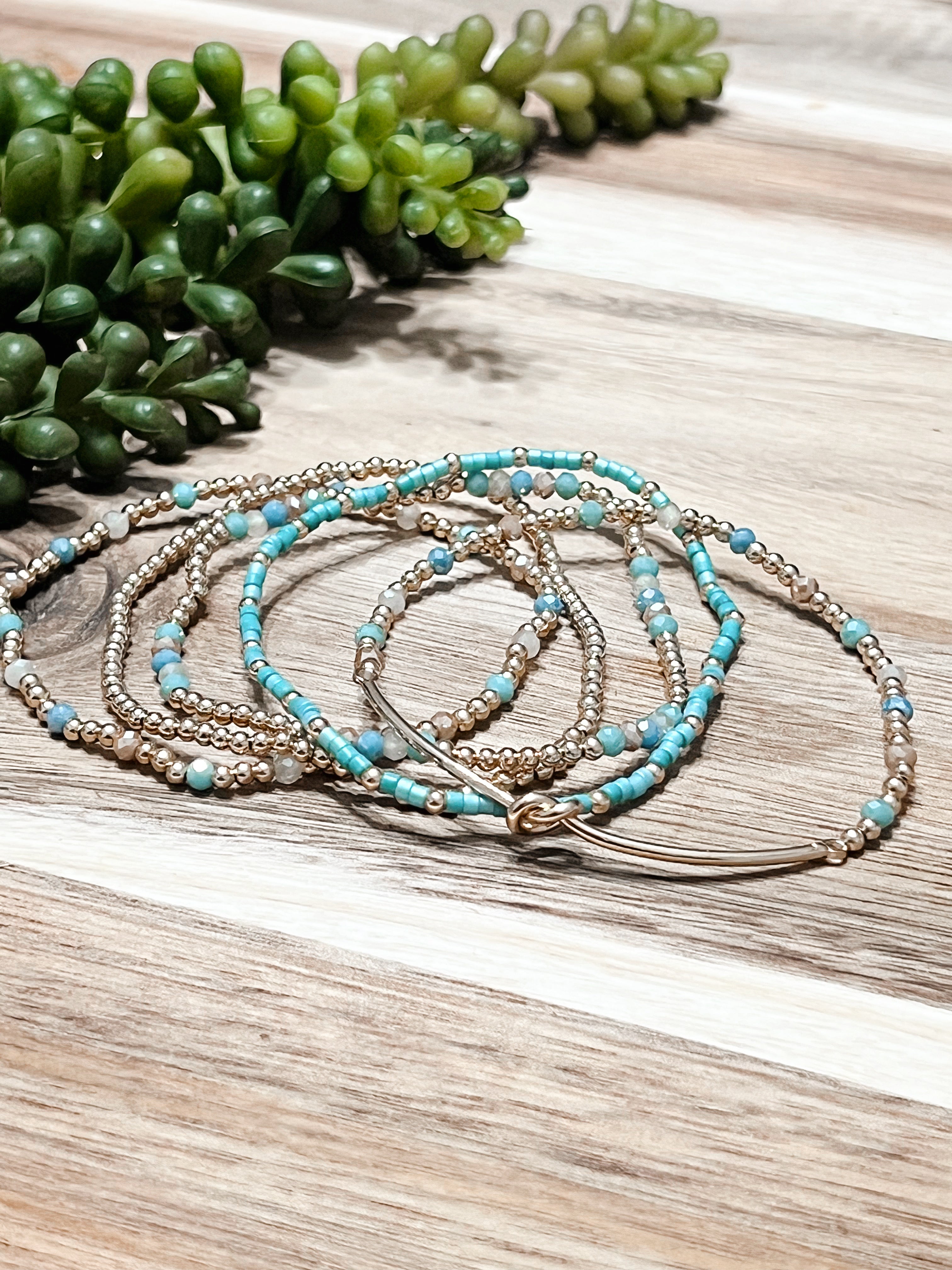 Dainty Ocean Set Bracelet