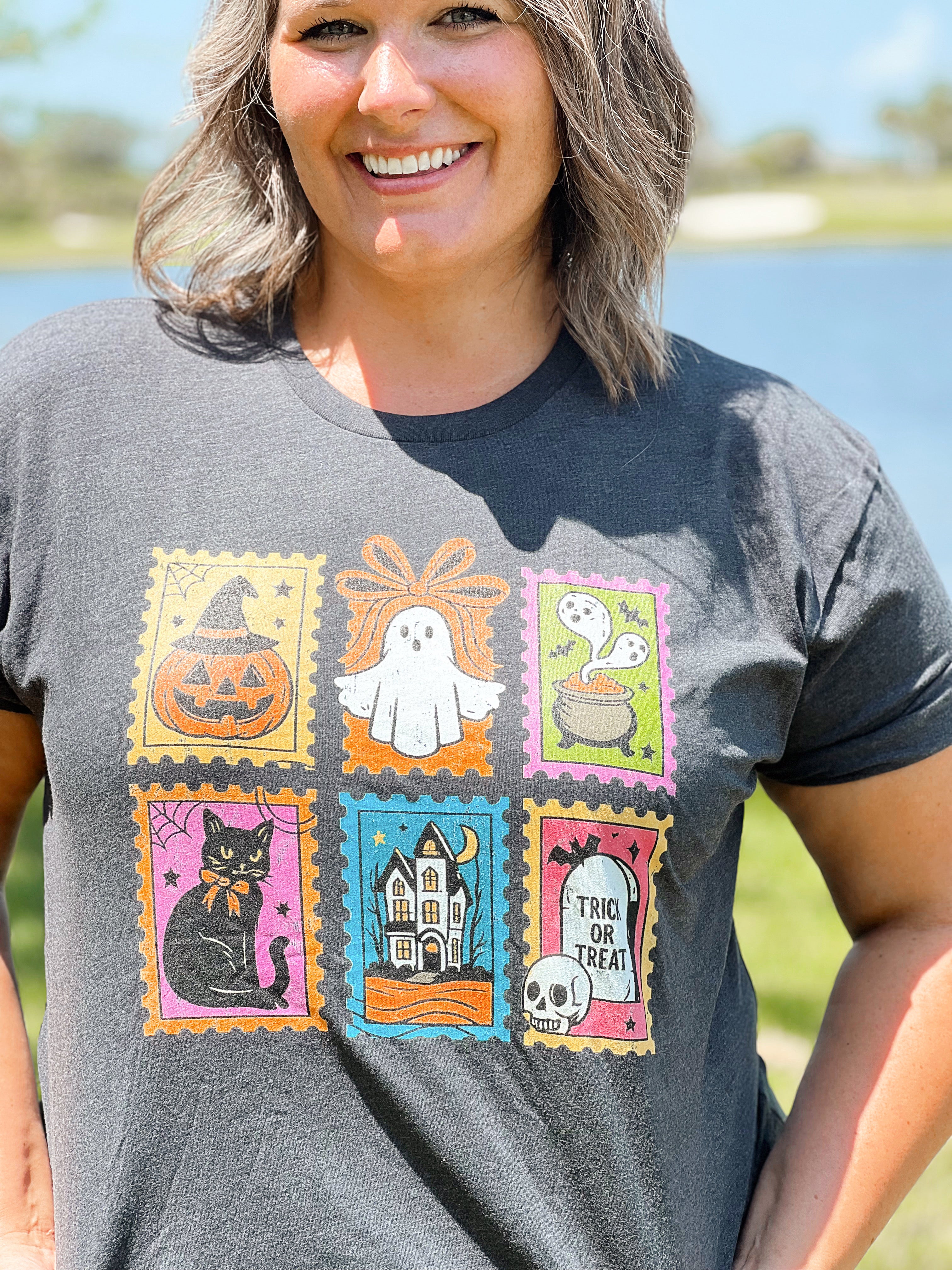 *Preorder* Spooky Stamp Graphic Tee