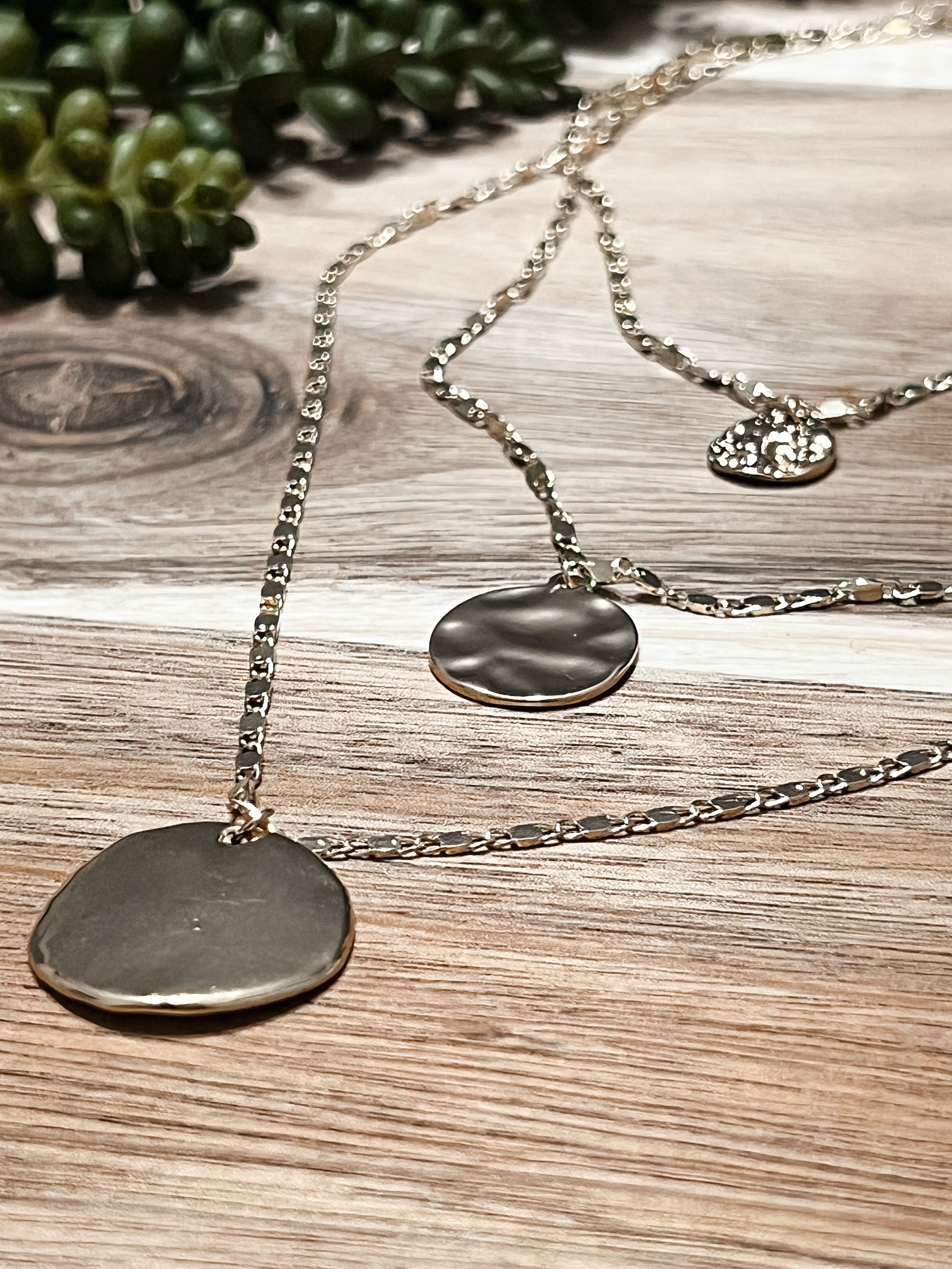 Triple Dipper Necklace