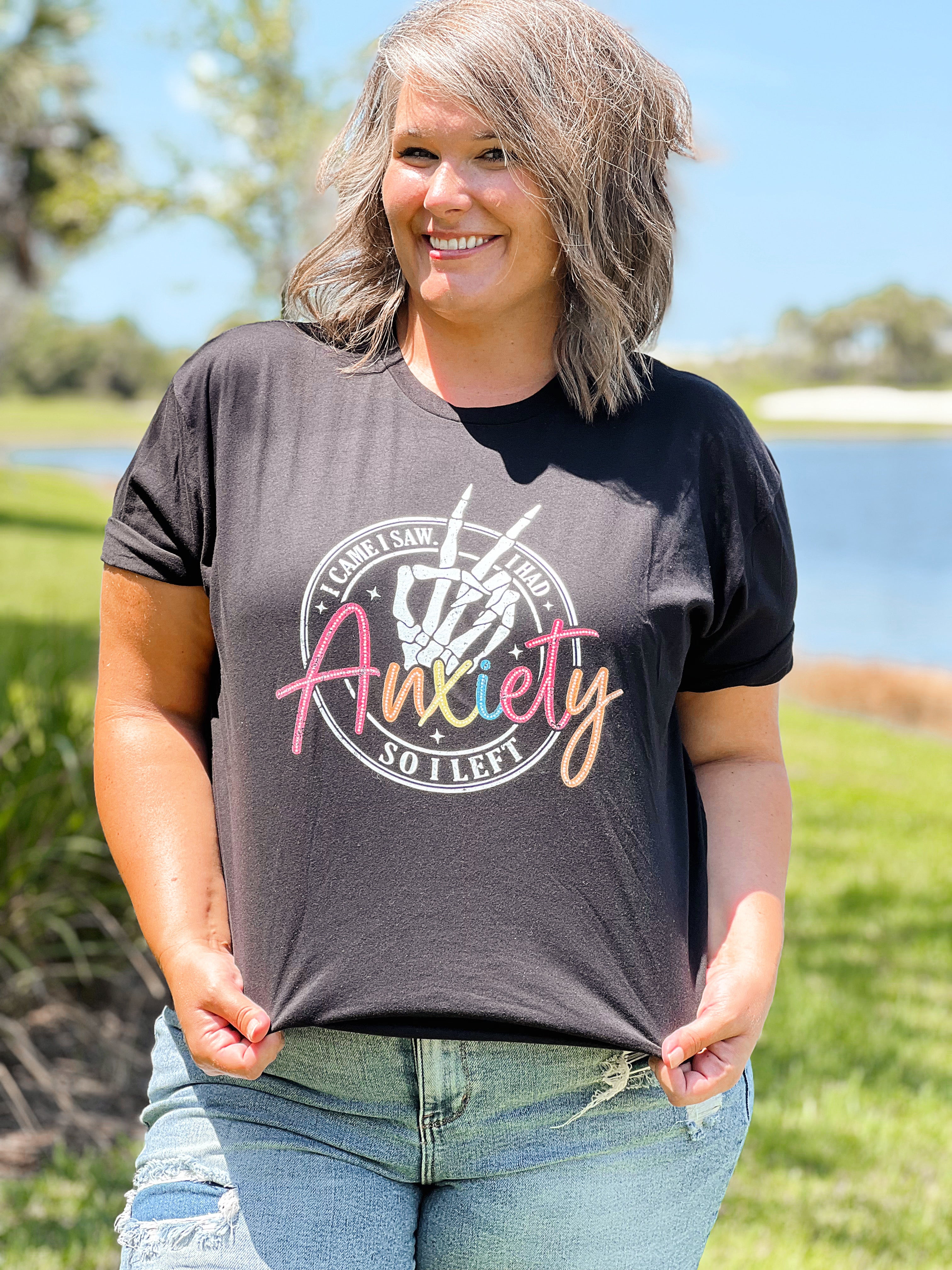 *Preorder* I Came, I Saw, I Had Anxiety So I Left Graphic Tee