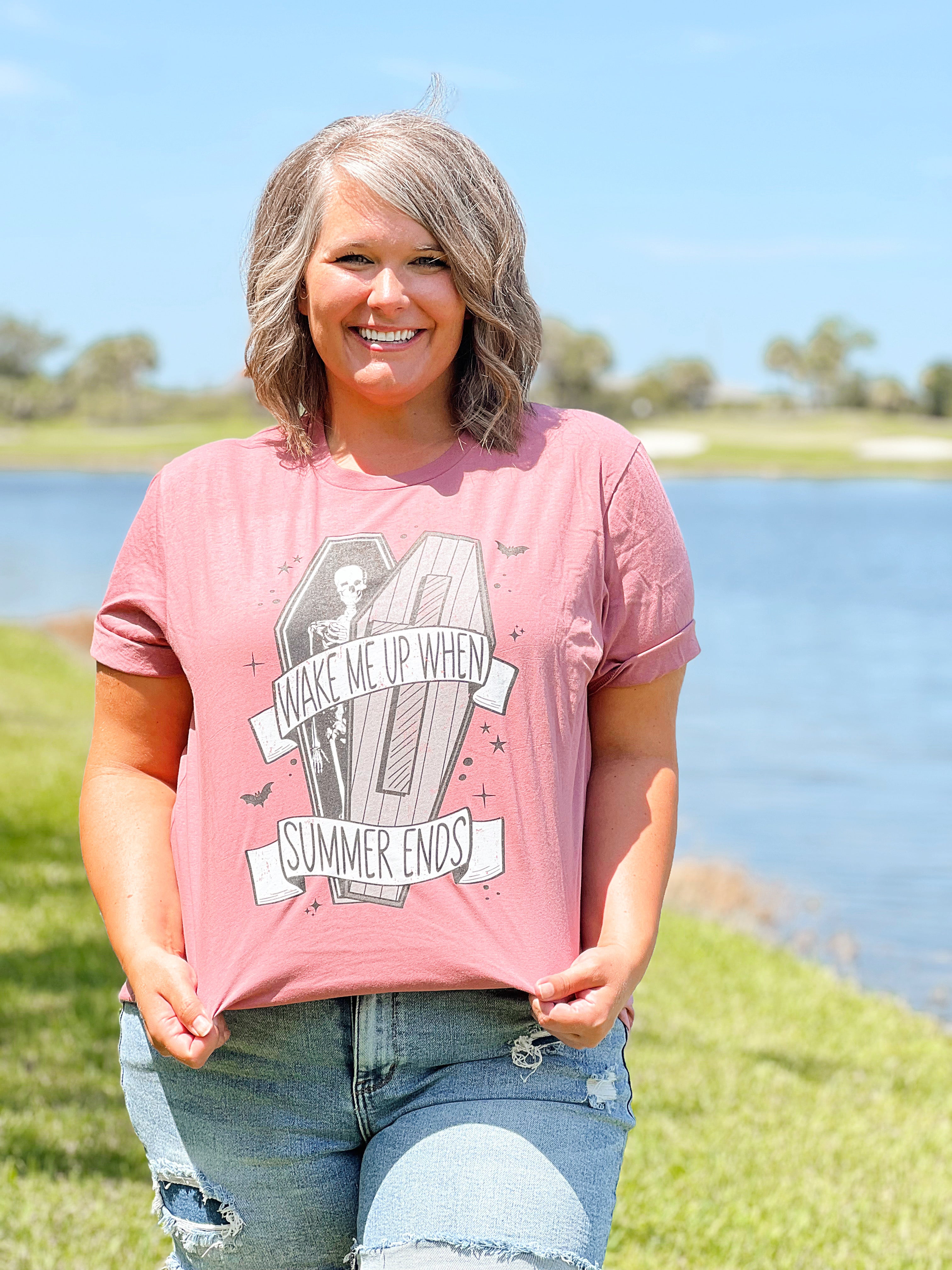 *Preorder* Wake Me Up When Summer Ends Graphic Tee