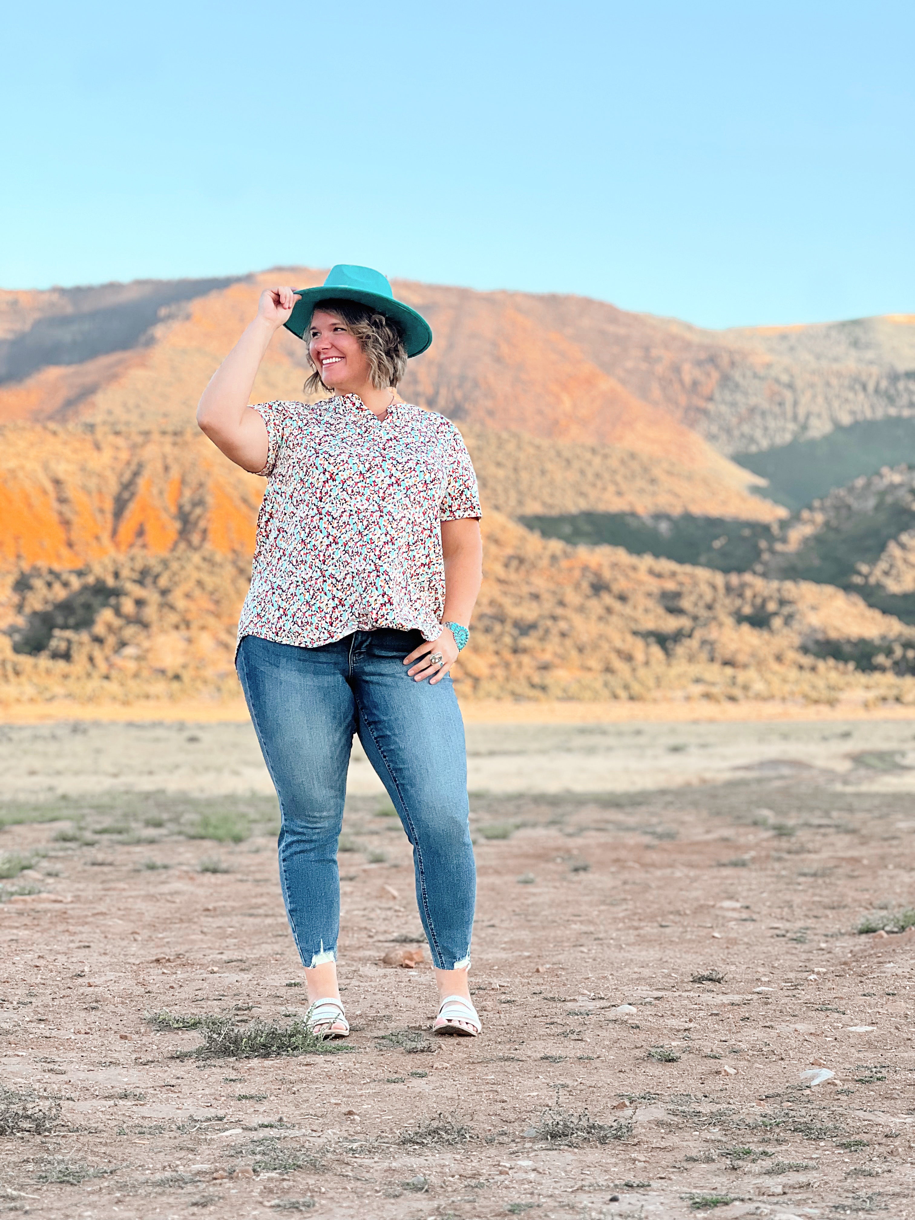 Tiny Florals Top